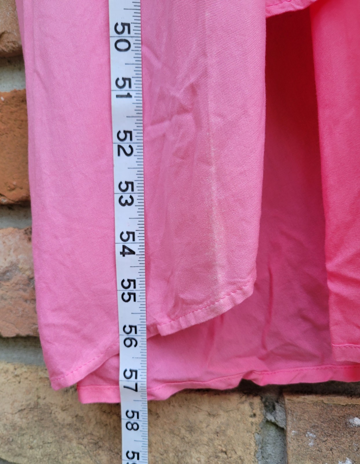NWT Mud Pie Women’s Malone Tie Dye Maxi Pink Dress Sz Large Pockets *Read*