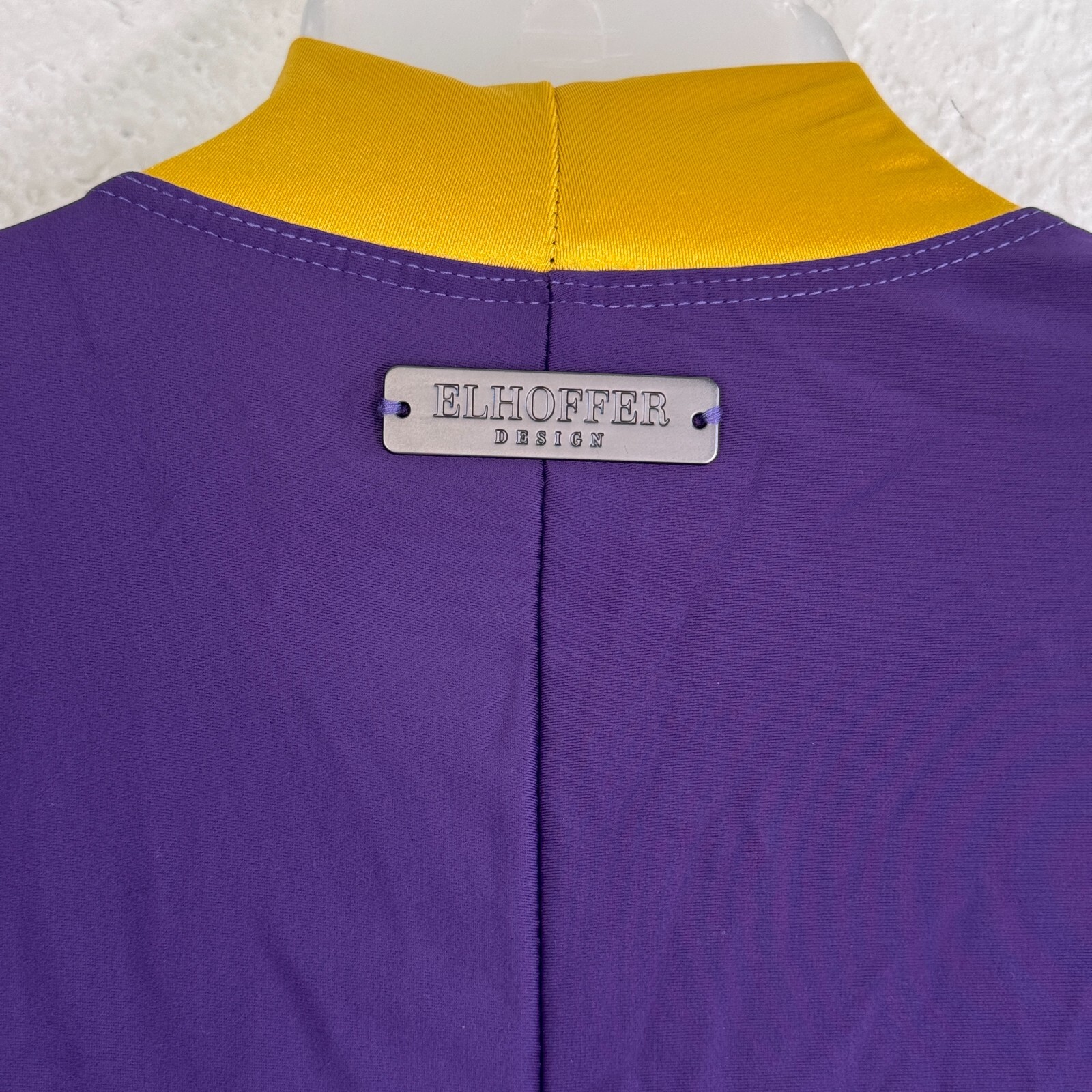 Elhoffer Dress Womens Medium Midnight Oracle Wrap Cosplay Comic Con Festival