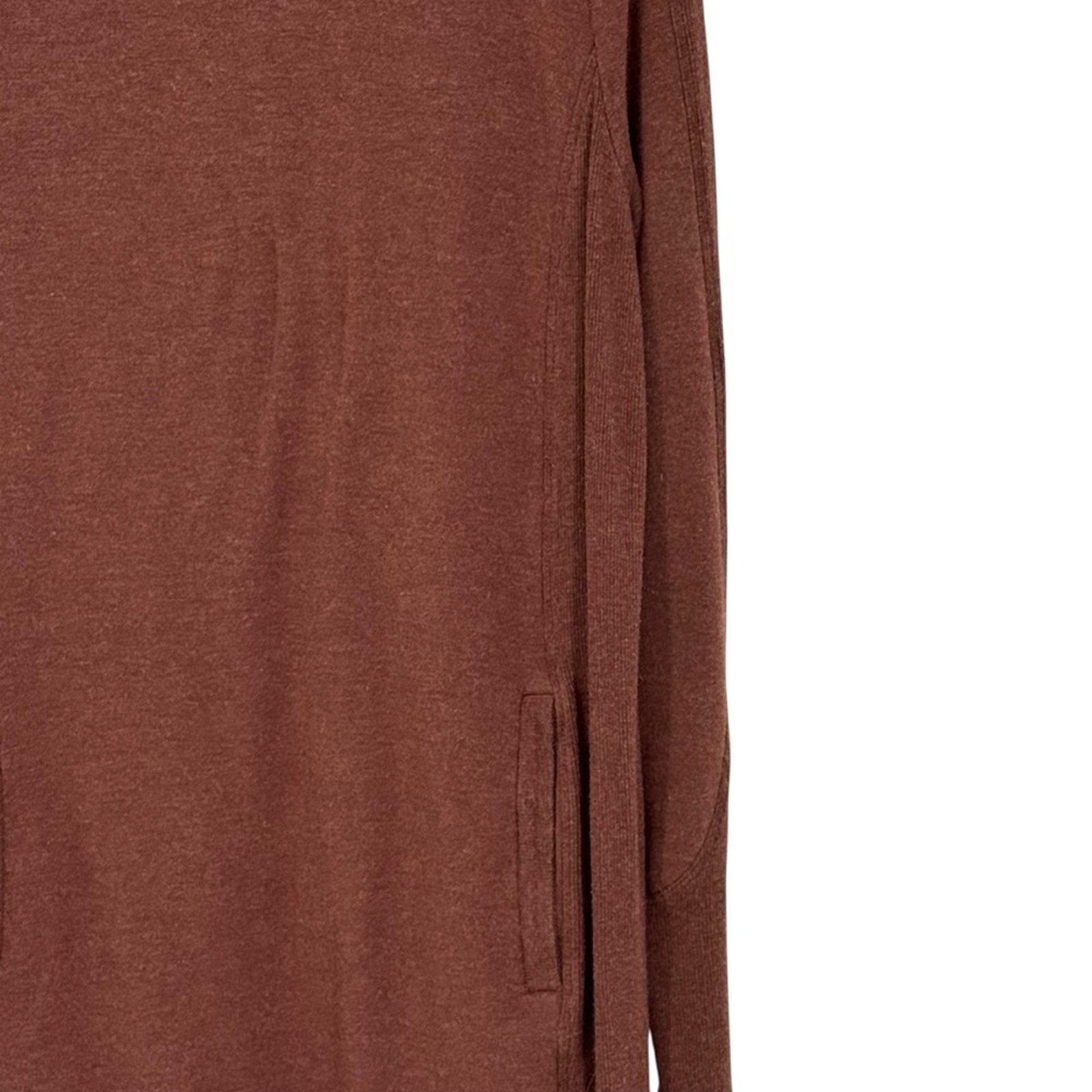 Women’s Athleta Large Rust Colored Modal/Polyester/Lycra Spandex “Balance Dress”