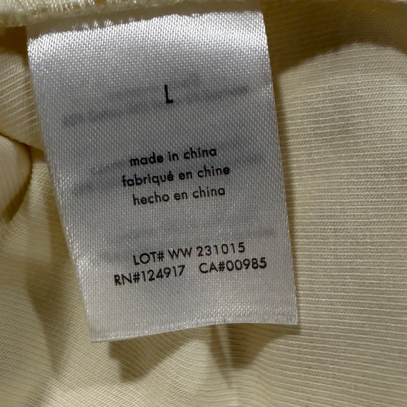 WeWoreWhat Revolve Open Back Ruched High Neck Bodycon Midi Dress Cream L NEW