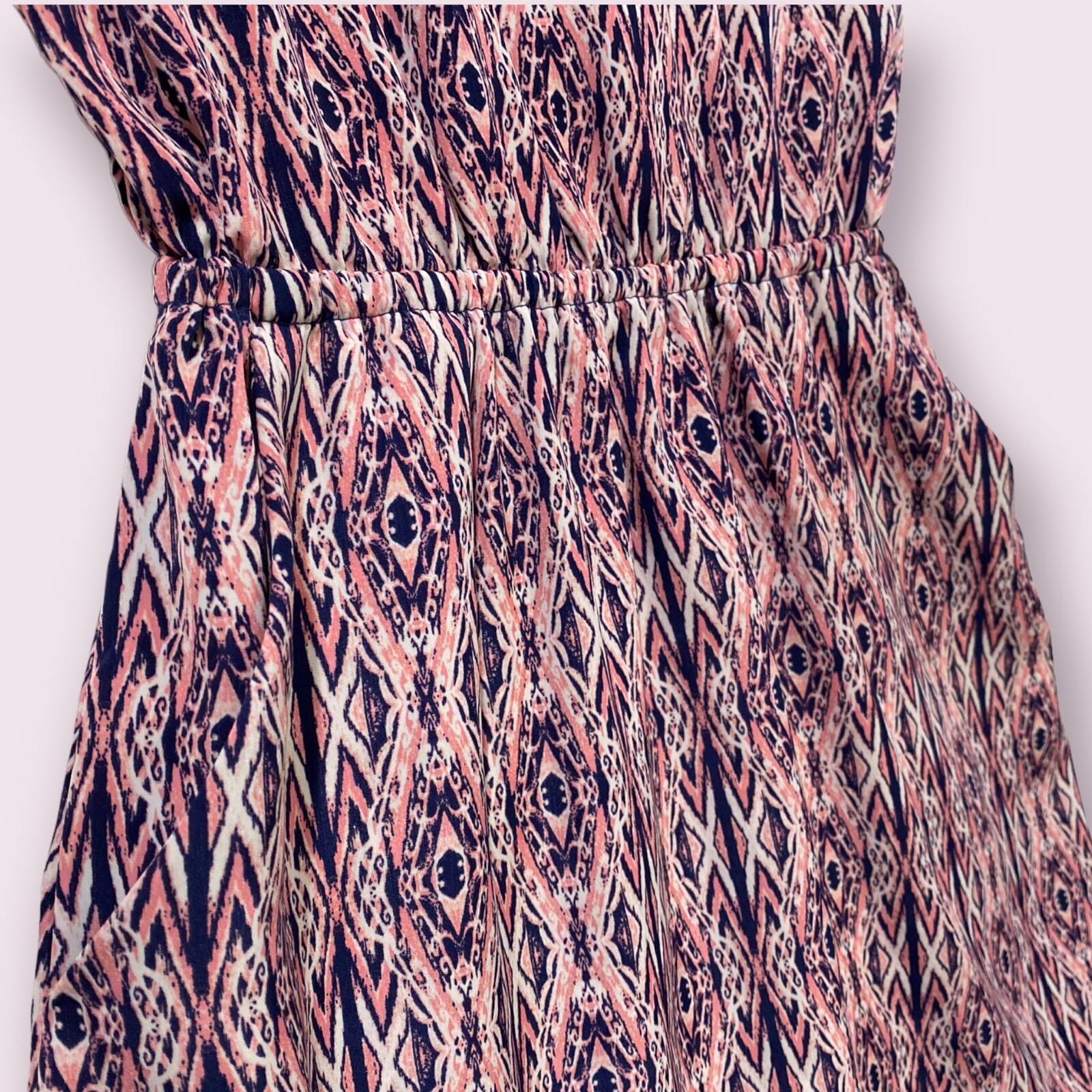 Pink Republic Cut Out Back Mini Dress Juniors Small Lightweight Summer Chic