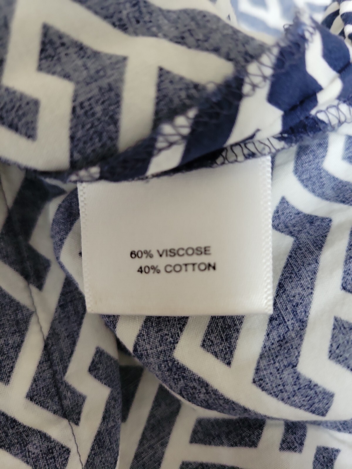 Peter Millar Womens Navy Blue White Chevron Drawstring Waist Dress Cover Up XS