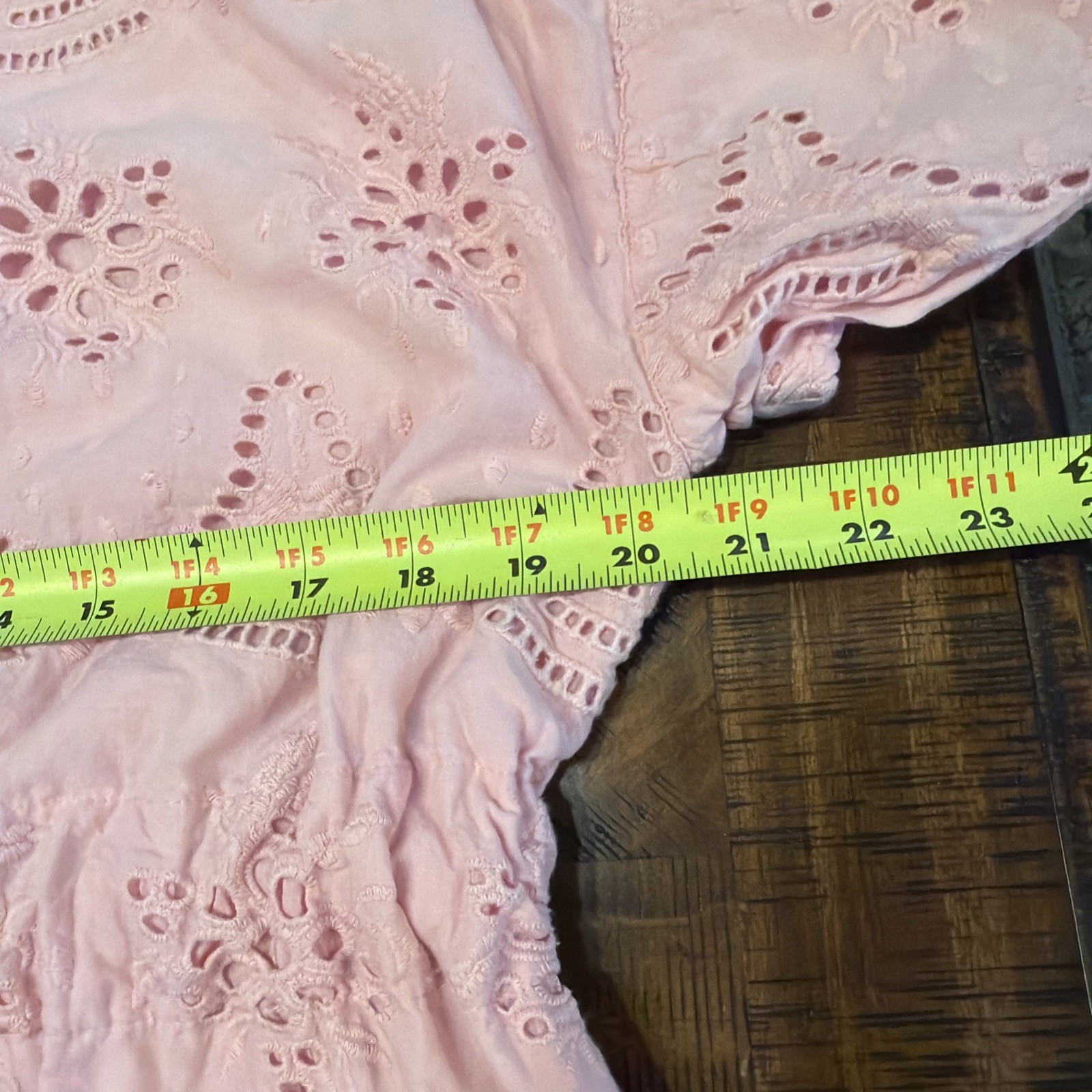 Holly Shae Design Button Front Maxi Dress Kaftan Sz L/XL Pink Islet Coastal