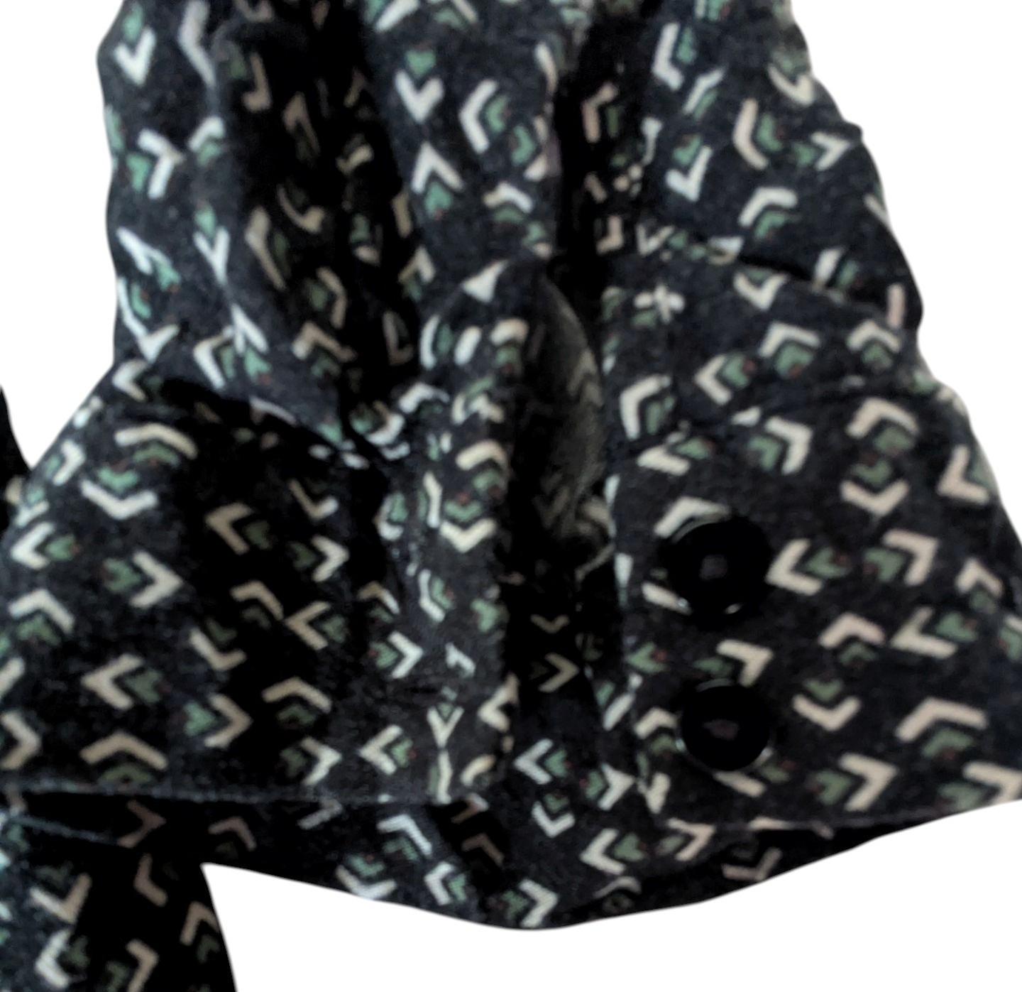 Skater Dress Plus Size 22-24 VERO MODA CURVE Black with Green White Red Pattern