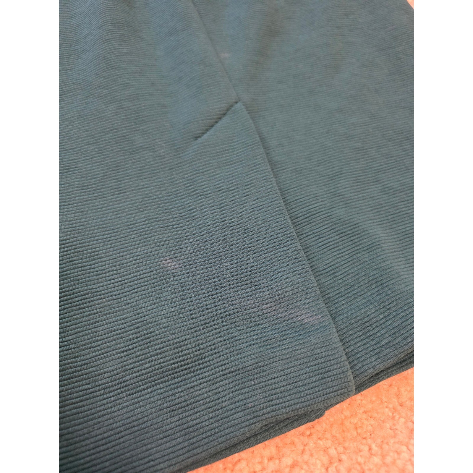 Boden Textured Teal Green Portrait Collar Midi Sheath Dress Gold Back Zip 3/4 Sl
