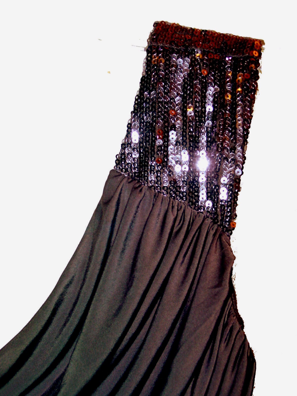 New Dress, B. Darlin, Purple Asymmetrical 1-Shoulder Sequins heavy-Shirred 1/2