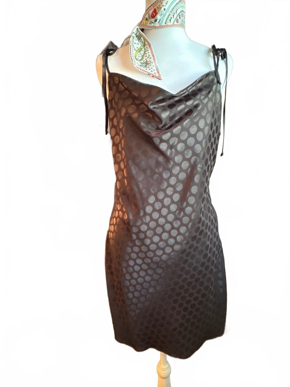 altar’d state Polka Dot Slip Dress L