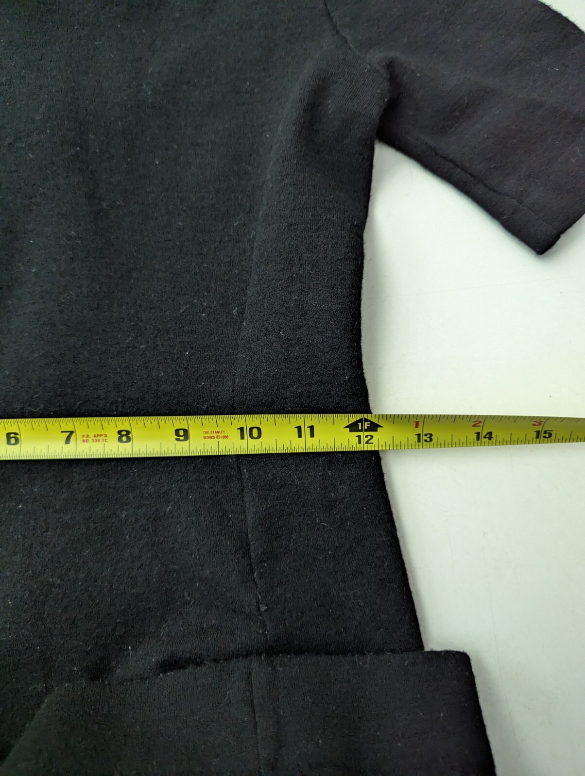 J Crew Wool Blend Dress Short Sleeve Crew Neck Sheath Black Size Women’s size 2