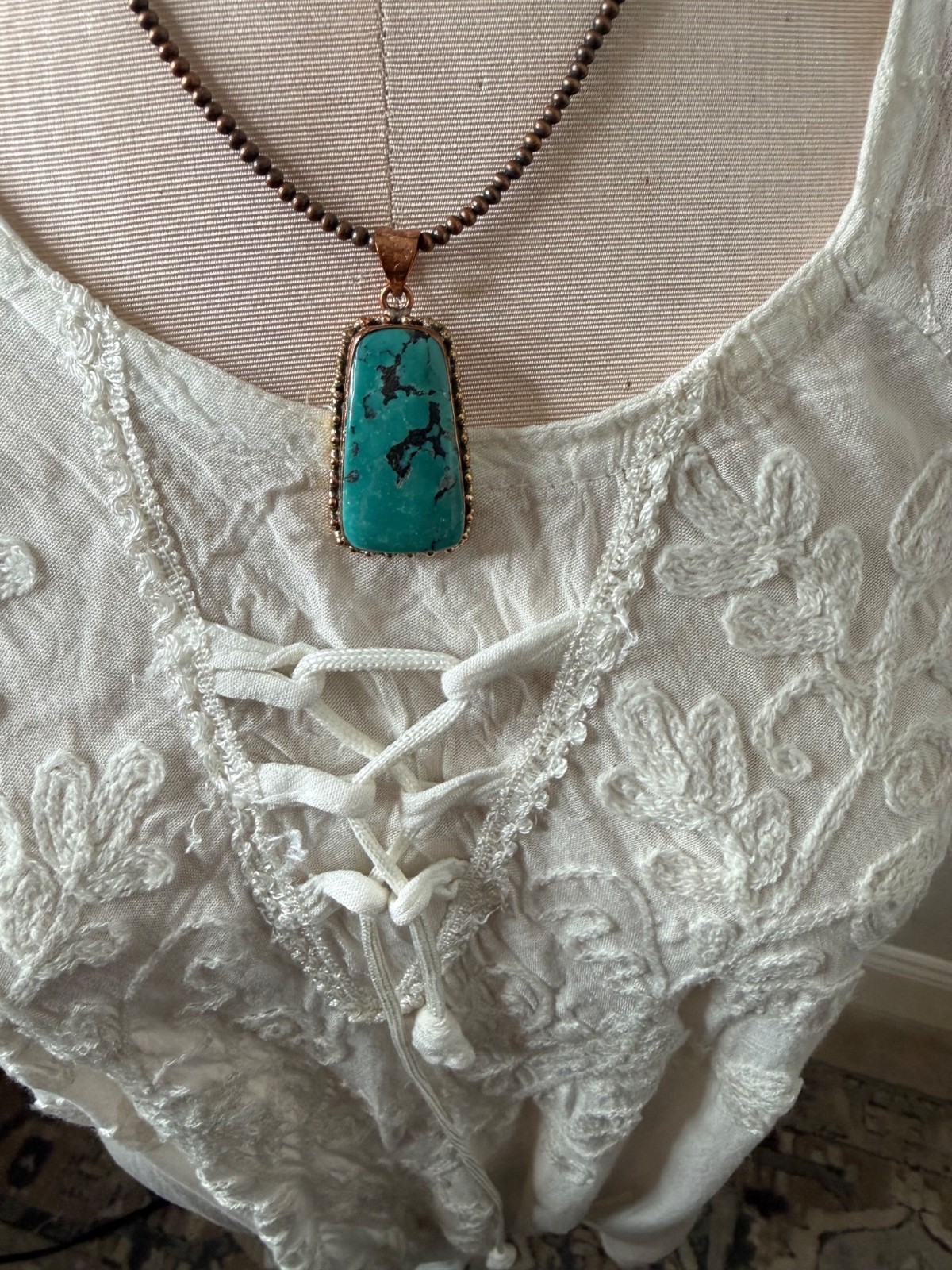 NWT Cute Options Embroidered Boho Dress O/S Rayon Asymmetrical Beach Fairy India