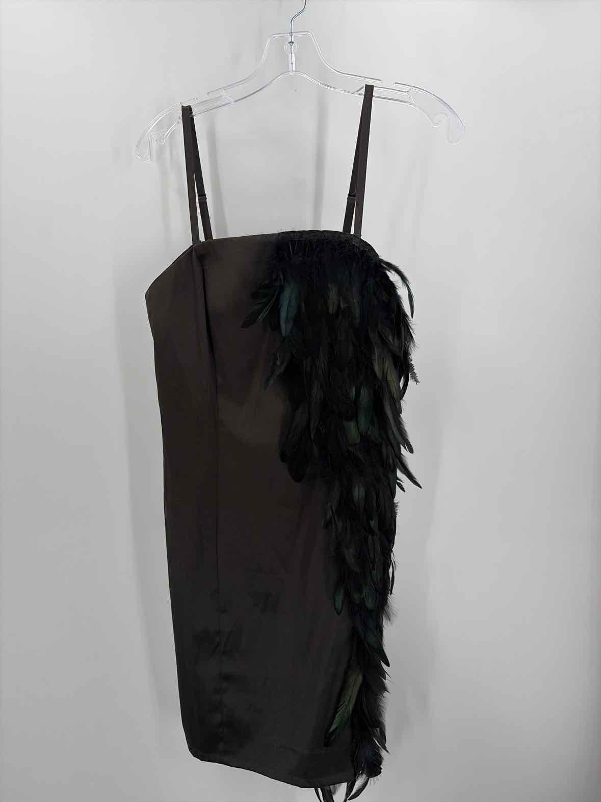 Pre-Owned b. young Black Size 38 Short Sleeveless Dress