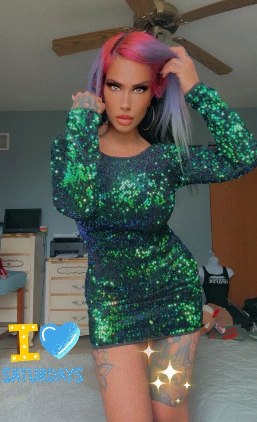 Privy Privately Privileged Sequins Holiday Prom Party Formal Mini Emerald Dress