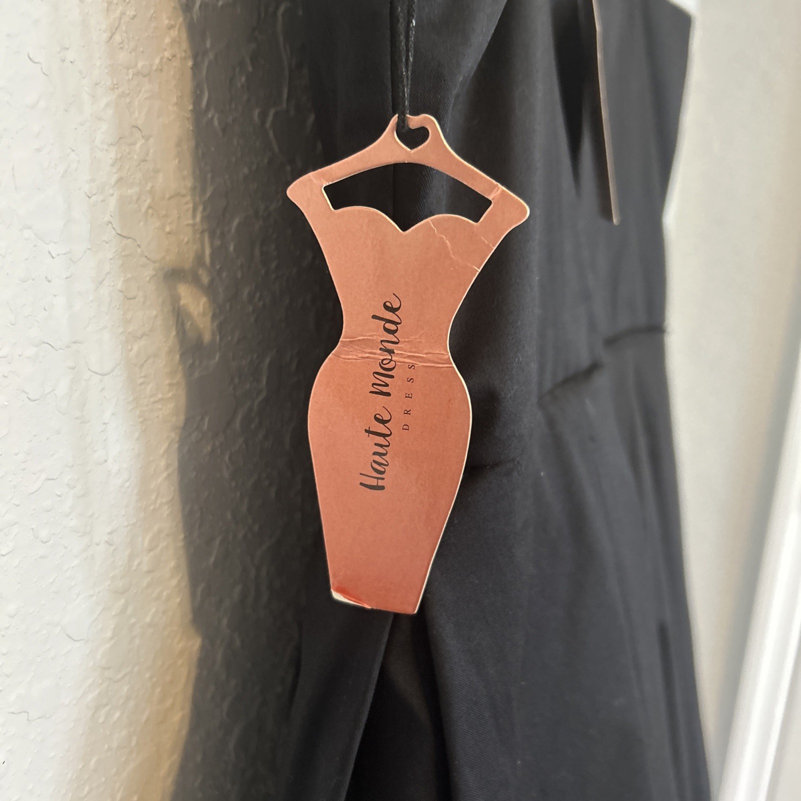 NWT Yari ‘s Botique Black Fit And Flare Mini Dress