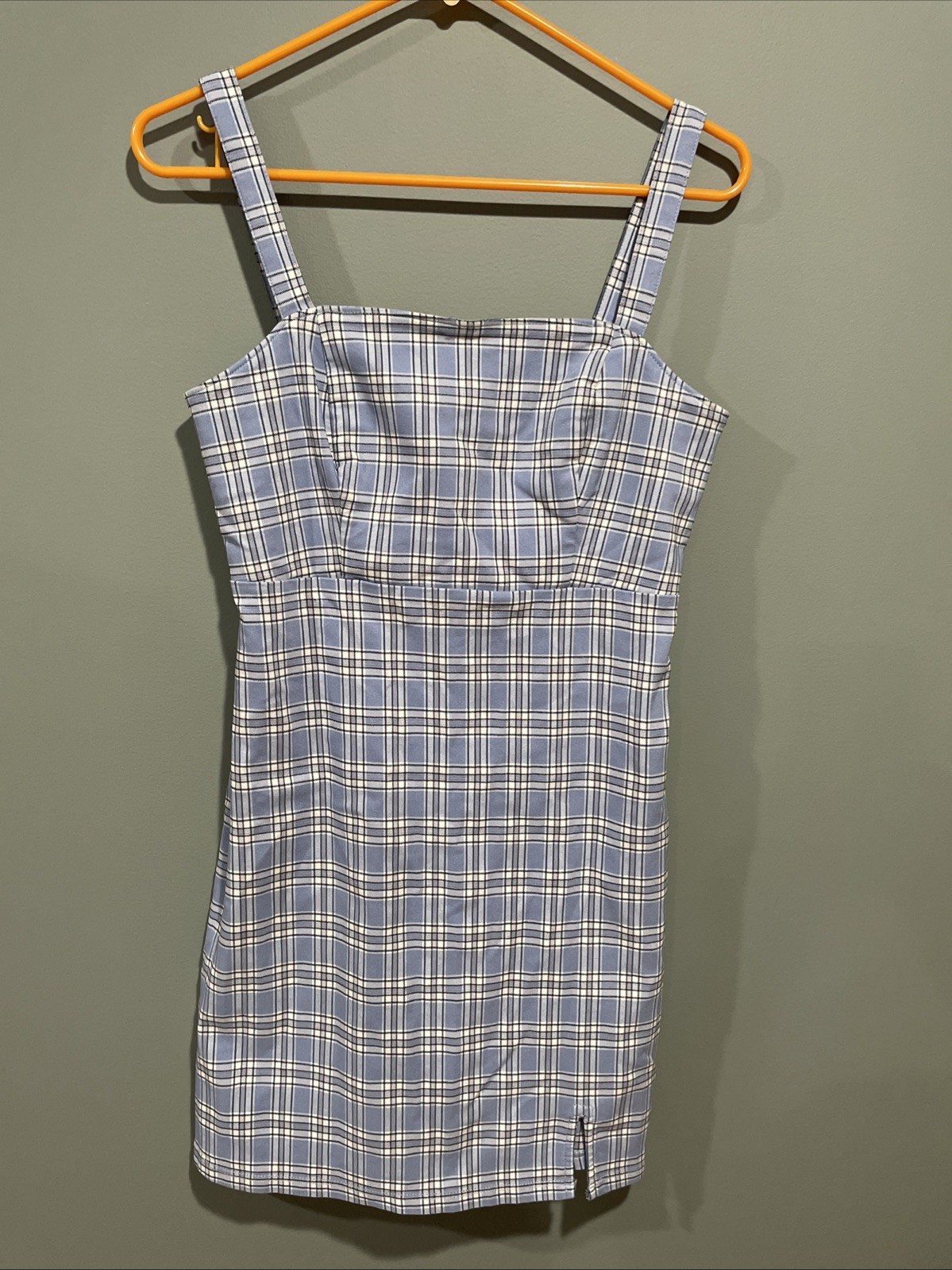 Hollister Small Stretch Dress Zip Side And Adjustable Button Straps