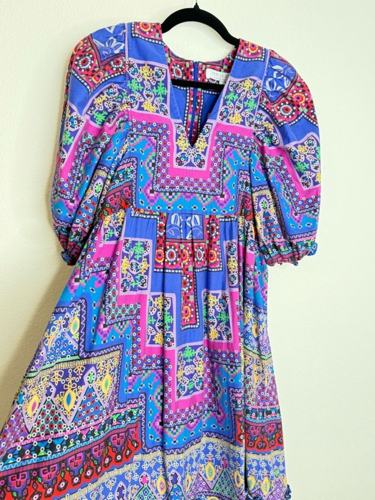HUNTER BELL Palmer Maxi Dress Sz Small