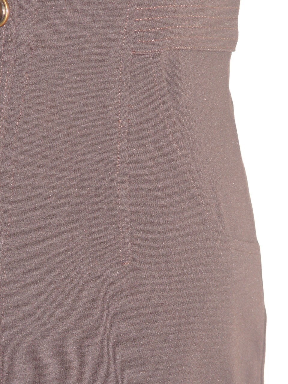 DIANE von FURSTENBERG ELENIE CHOCOLATE SUITING DRESS – US 4 – US 8