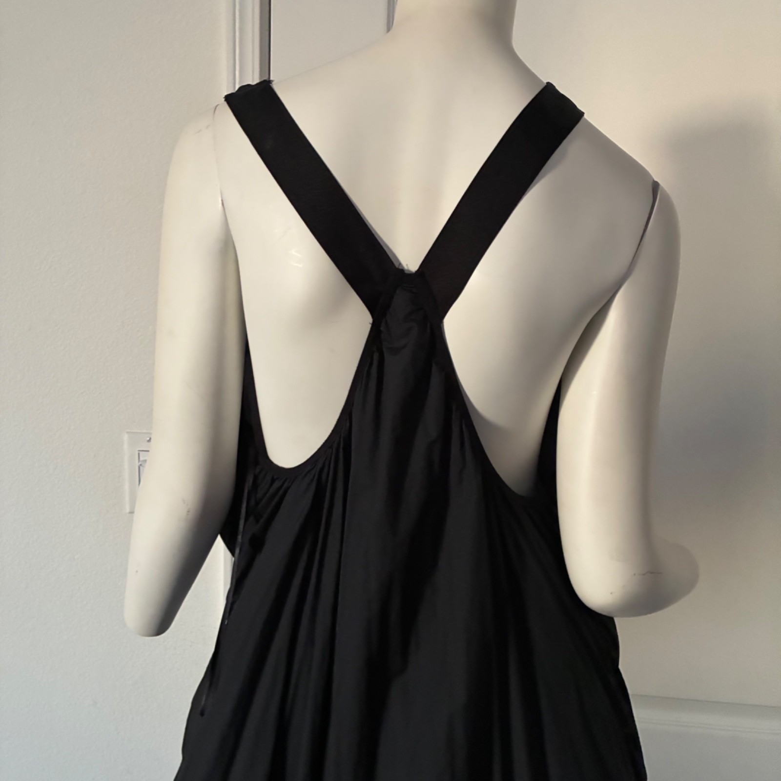 H&M STUDIO Black Parachute Dress 2017 L