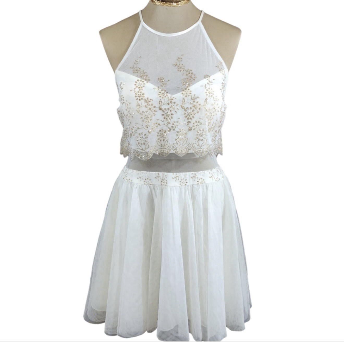 Teeze Me Cocktail/Prom/Wedding A-Line Tulle Dress 15/16