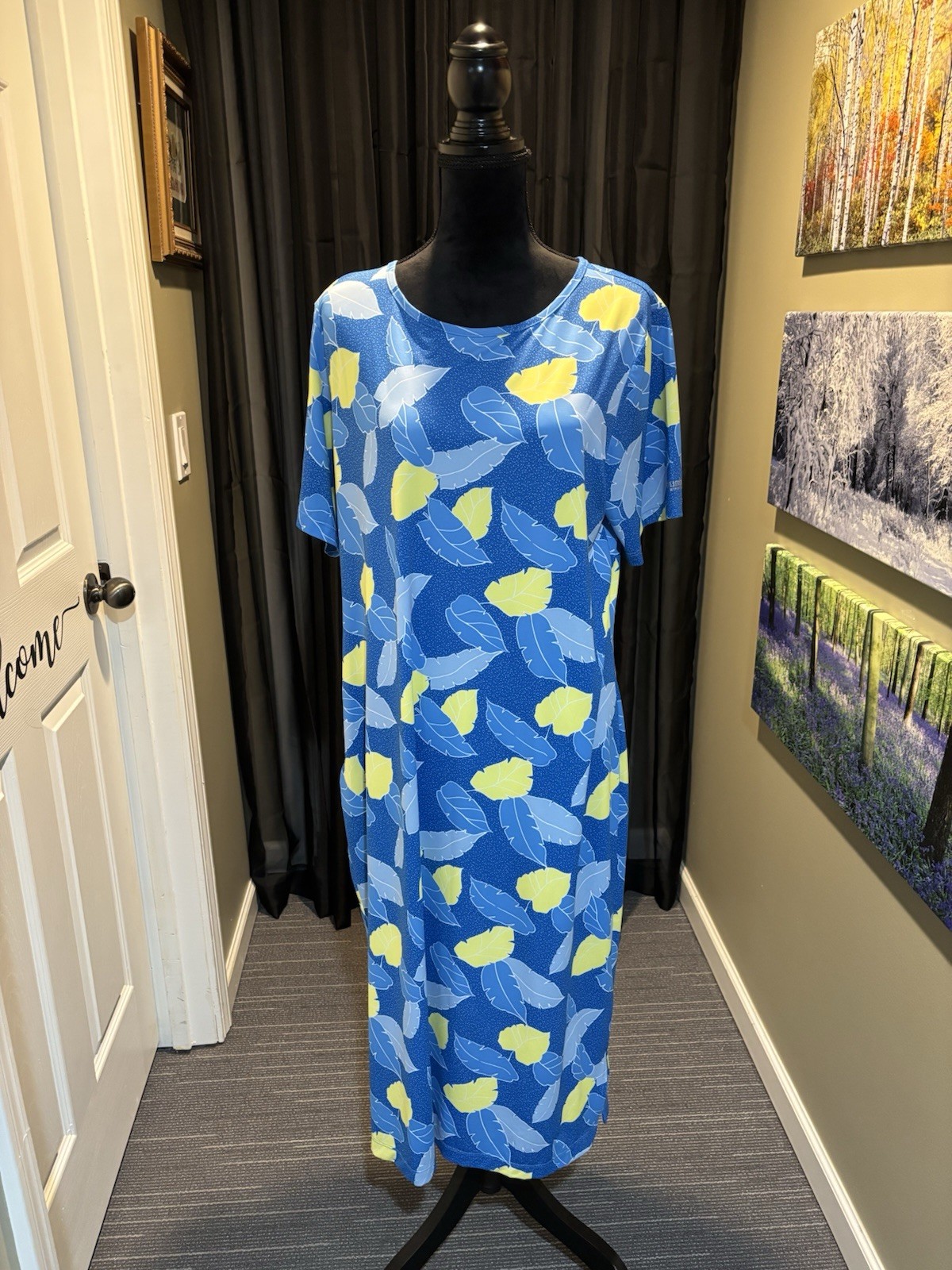 NEW Columbia Freezer Midi Dress RARE STYLE Size XL FREE SHIPPING