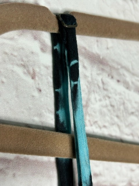 Small/Medium New Tie Dye Gray Black Aqua Blue Gauze Slip Dress Beach Cover 50$