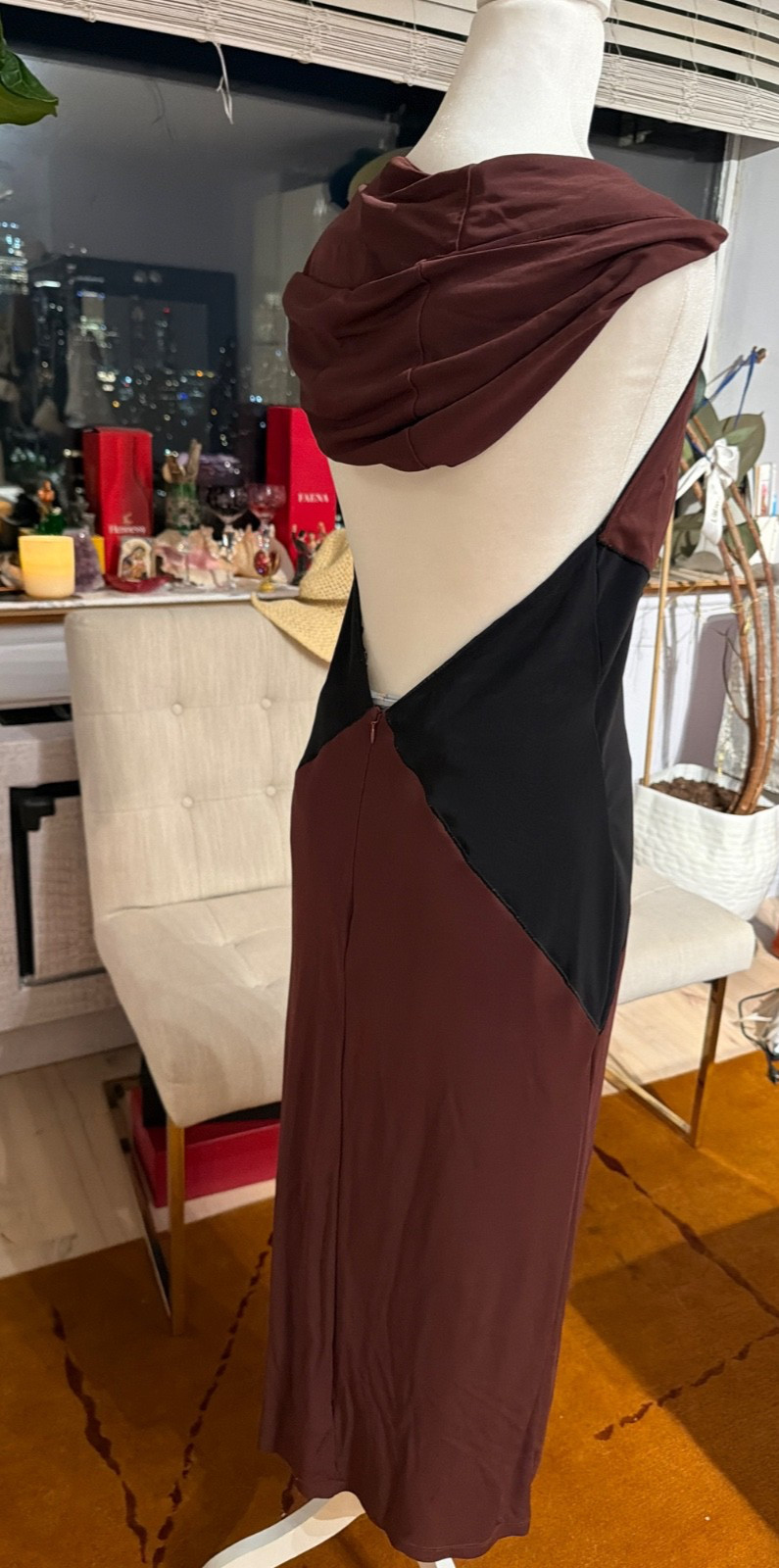 Miaou dress Size L with a hood