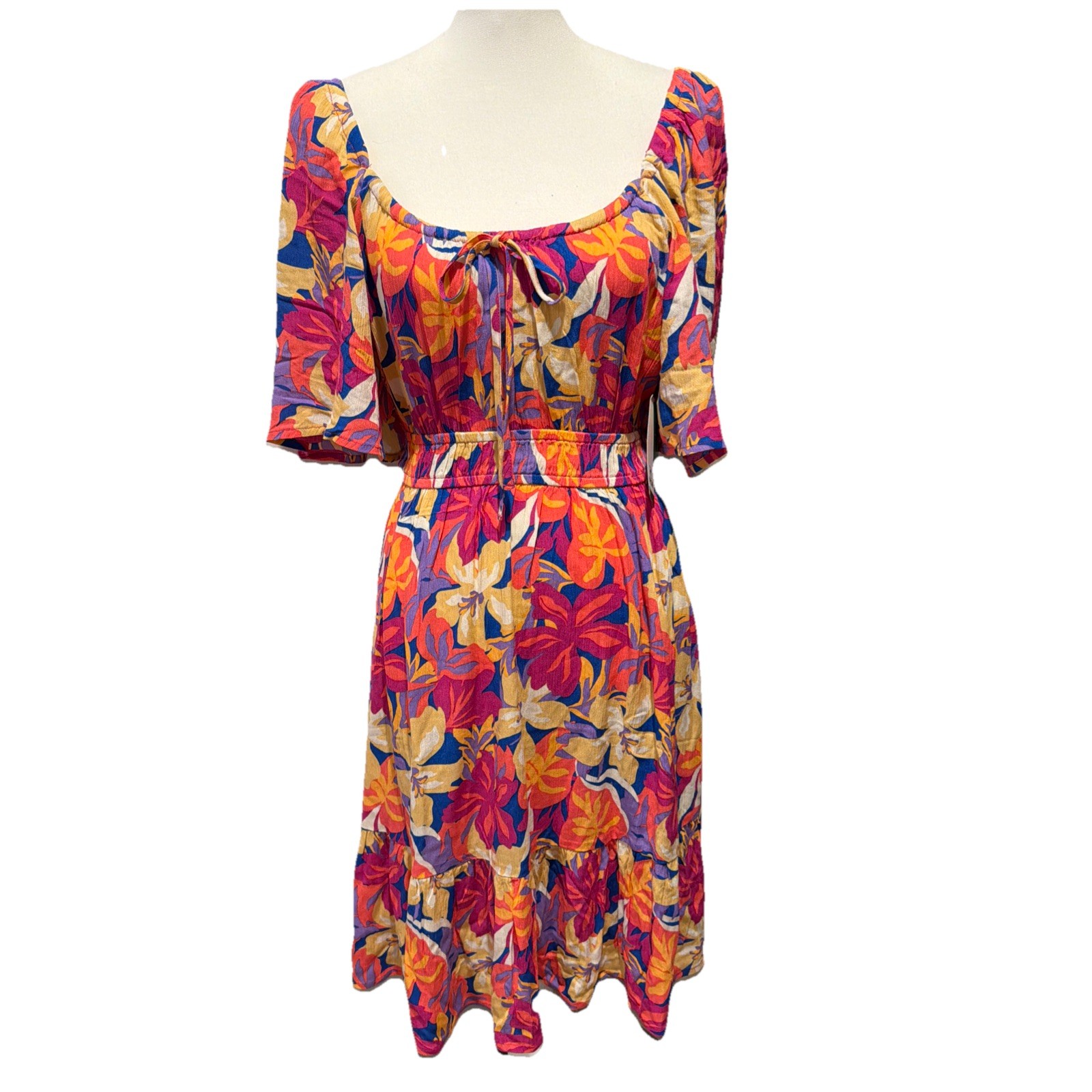 Rip Curl Es Vedra Floral Minidress Medium NWT Beach Surfer