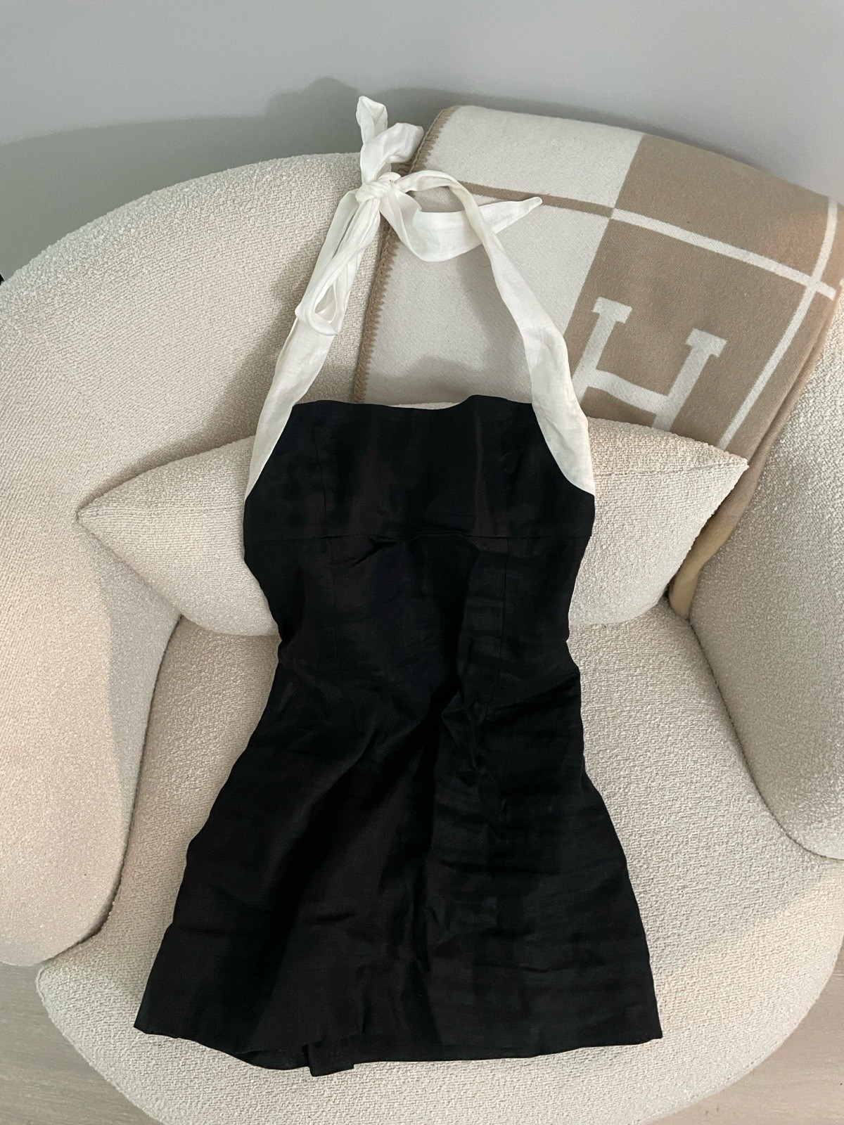 NWT Monday Swimwear Montserrat Mini Dress – Black/White Women’s Size P fits XS/S