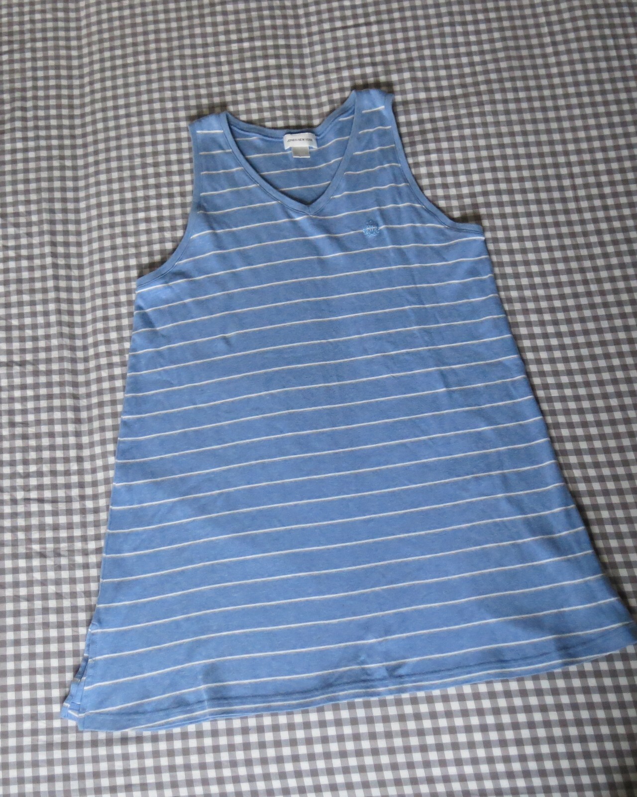 Jones New York striped mini dress Large