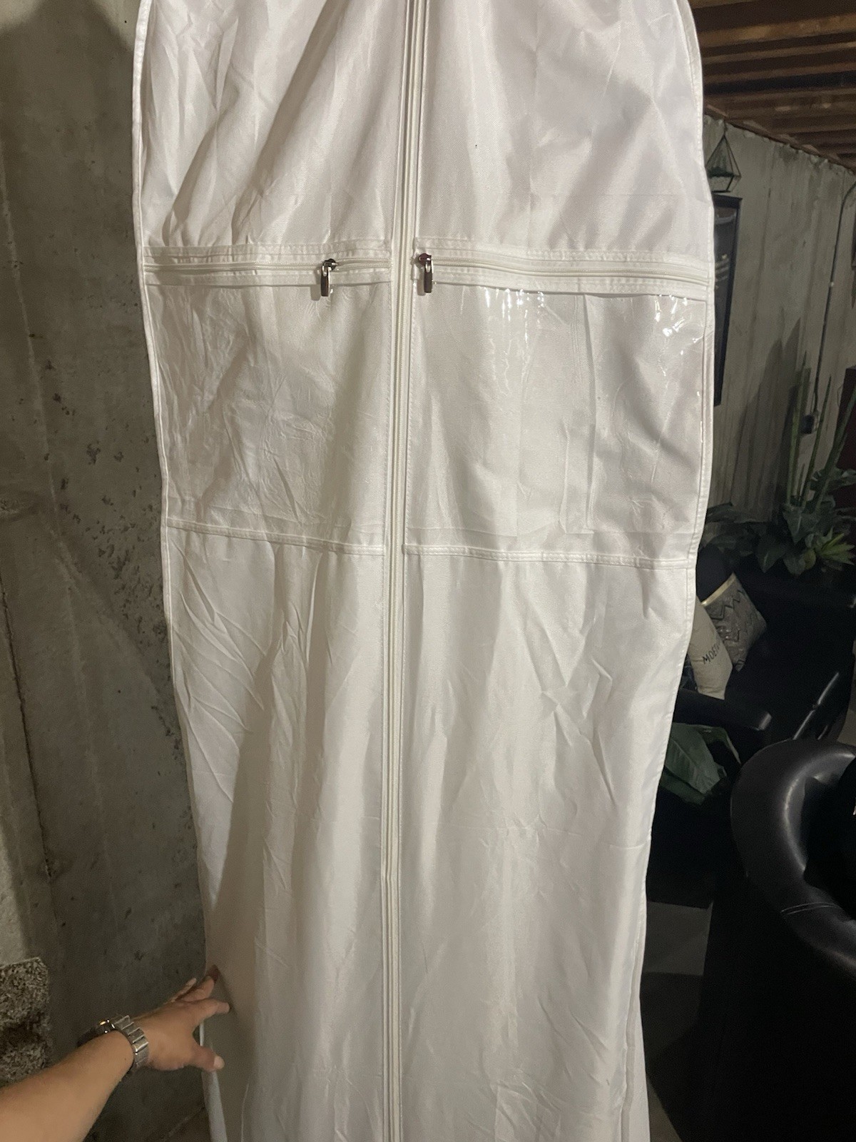 Weeding Dress Strapless, Lined, Draped, Padded Corset Style, Size 8