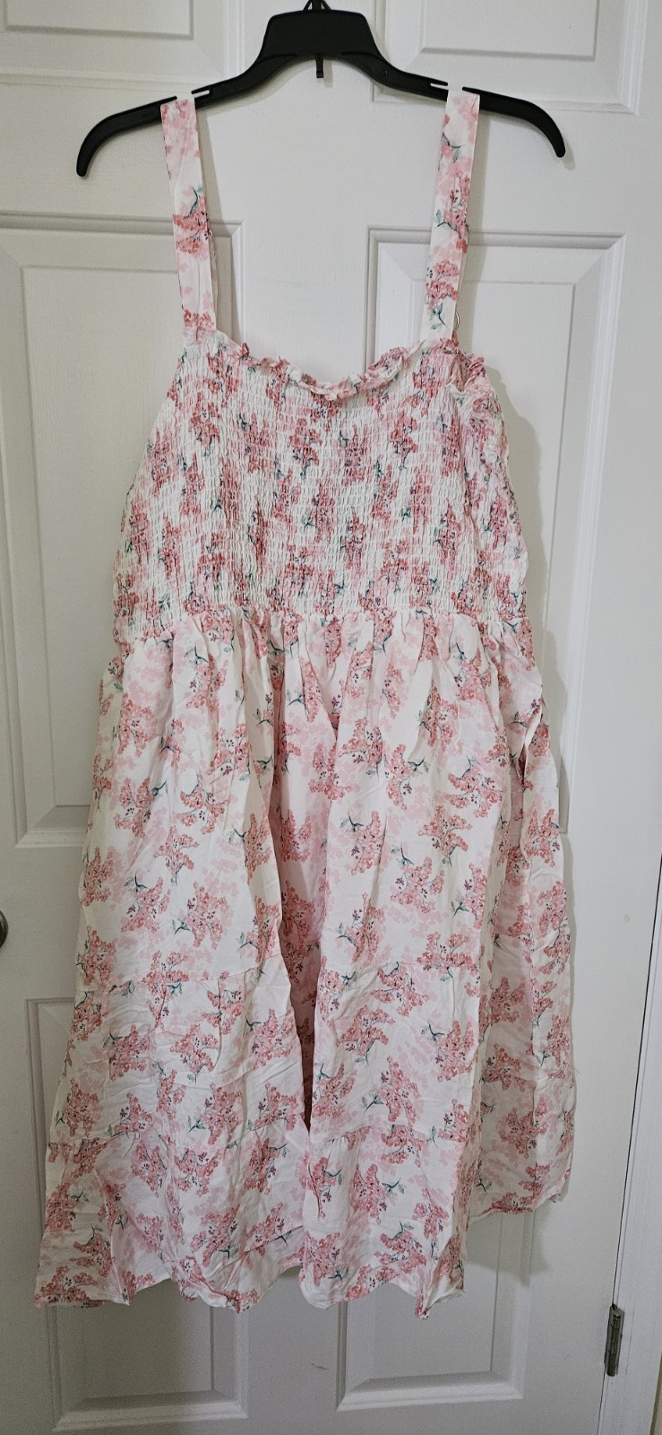 NWT CITY CHIC Trendy Plus Size Scarlett Lined Dress Pink White Floral 20W (47)