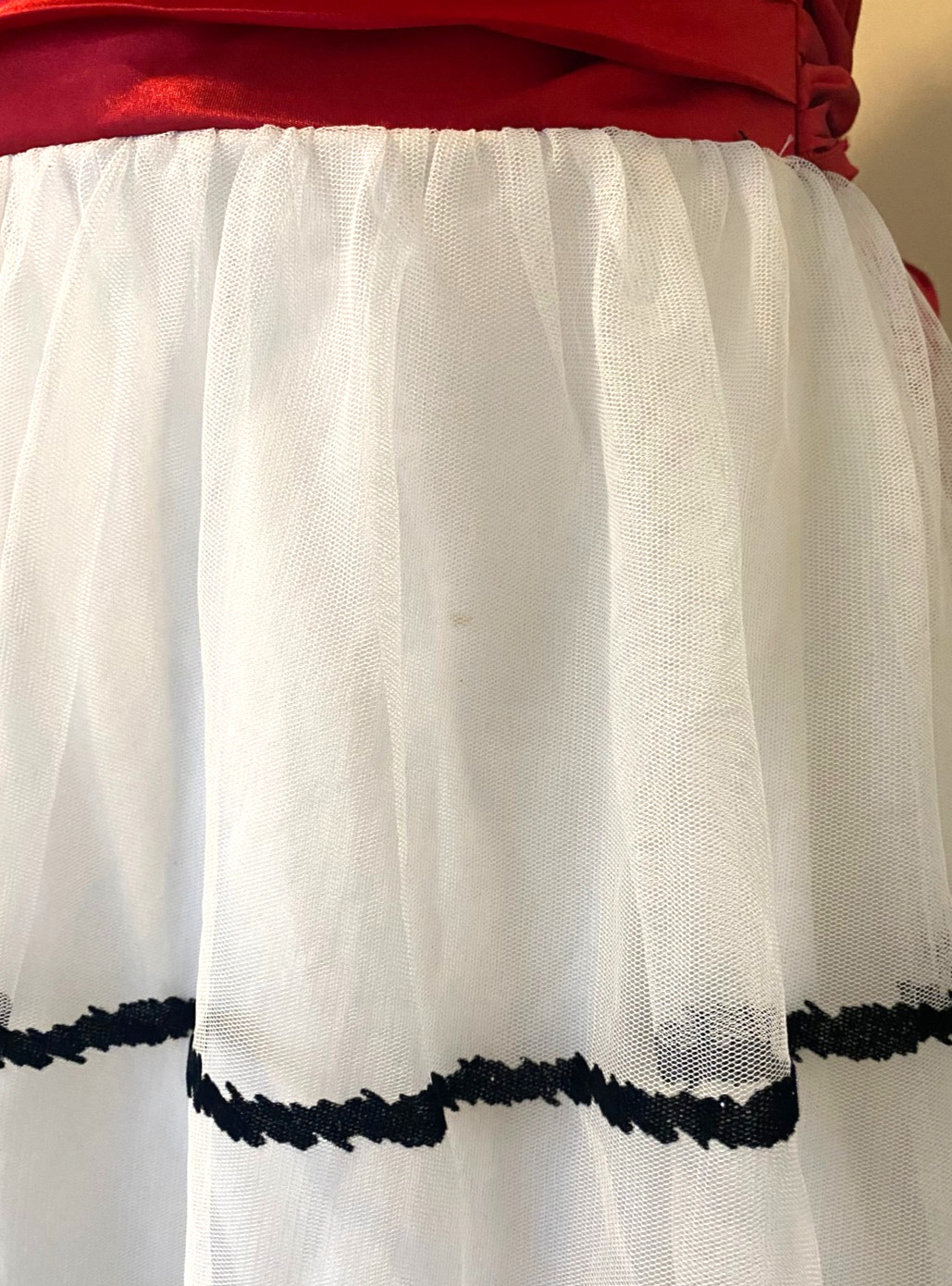 Trixxi vintage 2006 Y2K Sears black and white striped dress, small