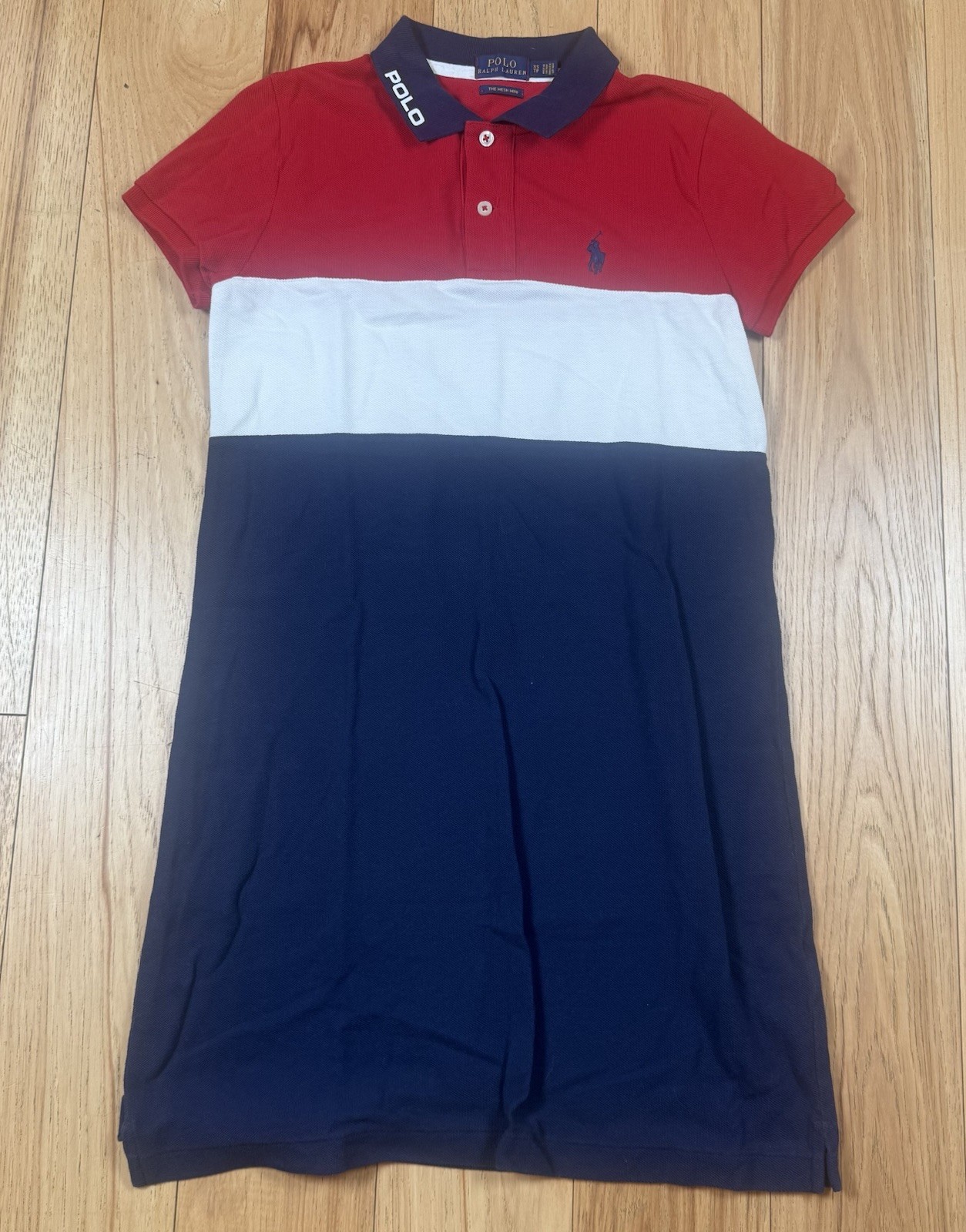 Polo Ralph Lauren Dress Women’s XS The Mesh Mini Color Block