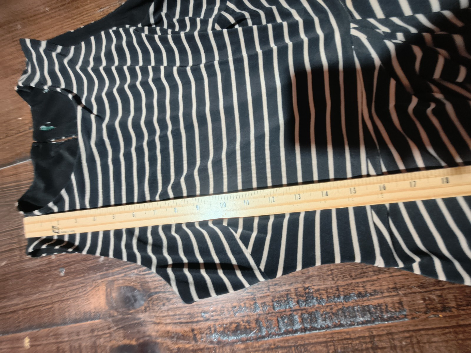 Lauren Halph Lauren Sleeveless Black and Cream Stripped Maxi Dress