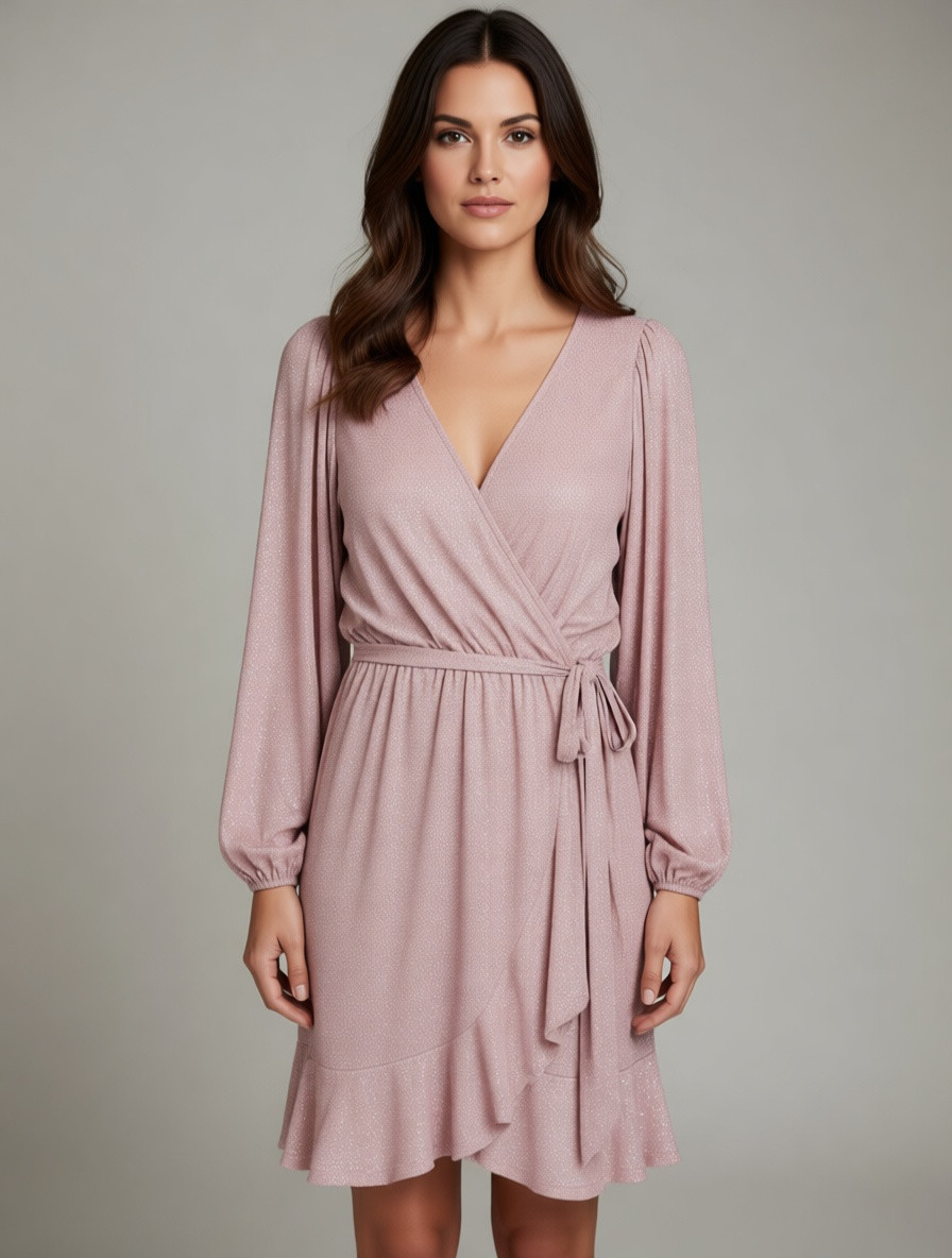 Lauren Conrad Dress, Size: Med, Length: 38 inches, bottom hem width: 30.5inches
