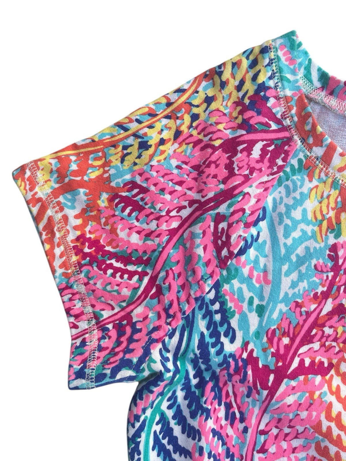 Lilly Pulitzer Electric Feel TAMMY French Terry Dress Size Medium
