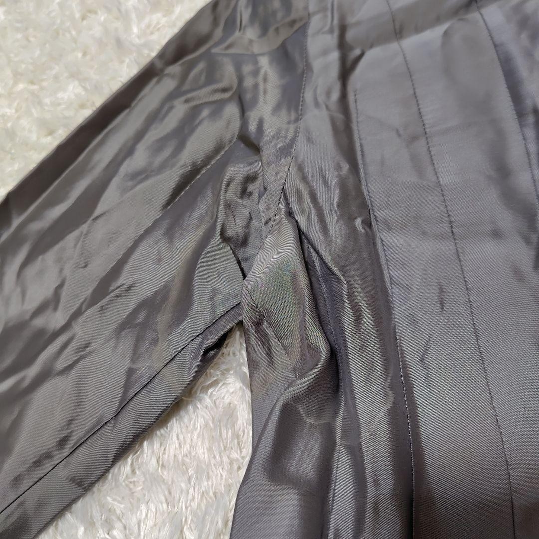 COMME des GARCONS Glossy Gray Dress 47 inches