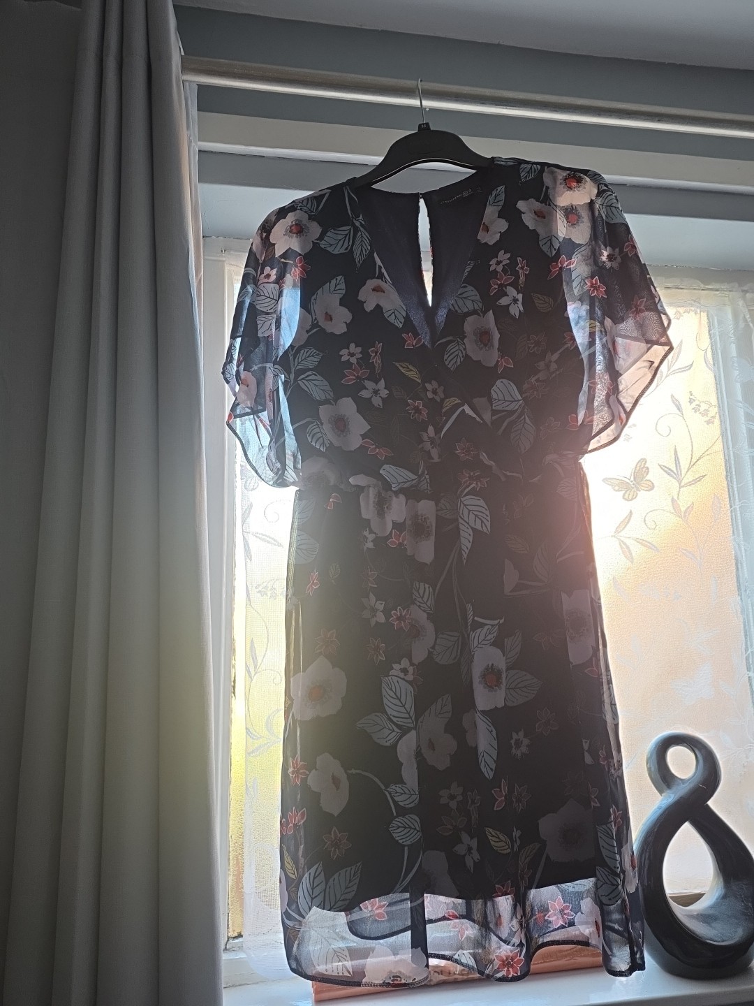Blue Floral Dress