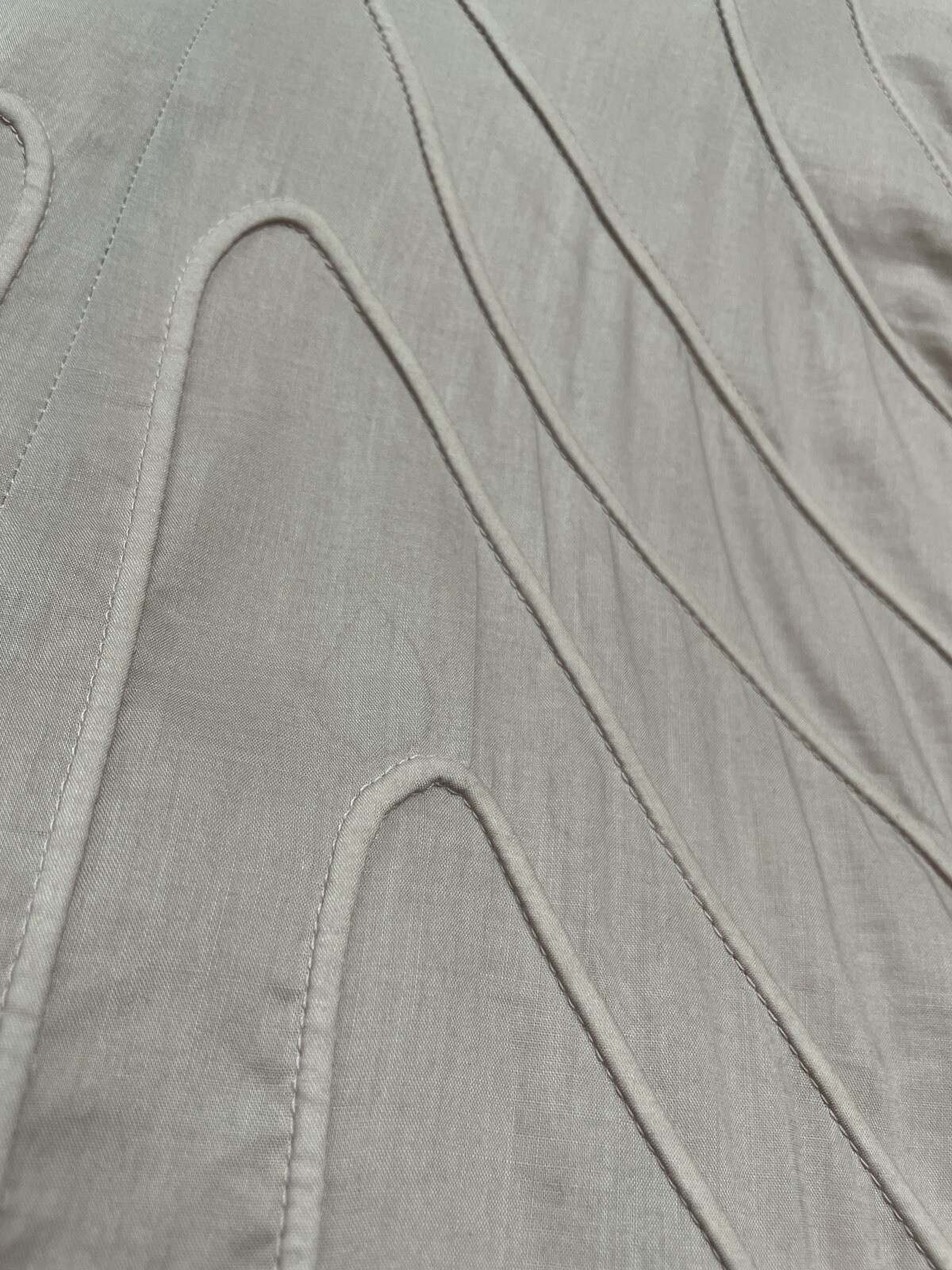 Calvin Klein Collection Spring 2004 Pink Grey Anatomical Seam Slip Dress 10