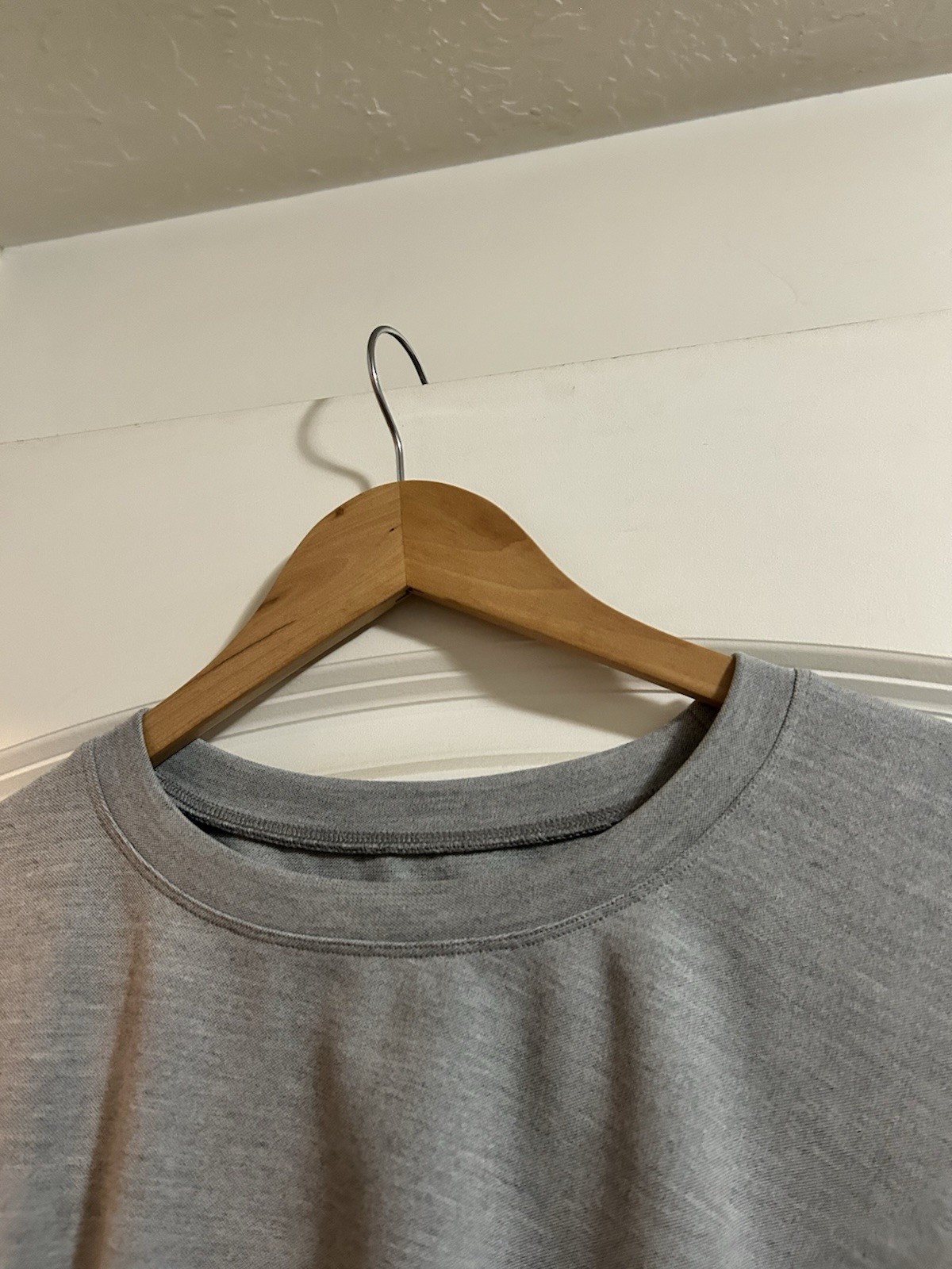 Brochu Walker Heather Grey Ruched Side Draped T-Shirt Mini Dress XS NPL2254
