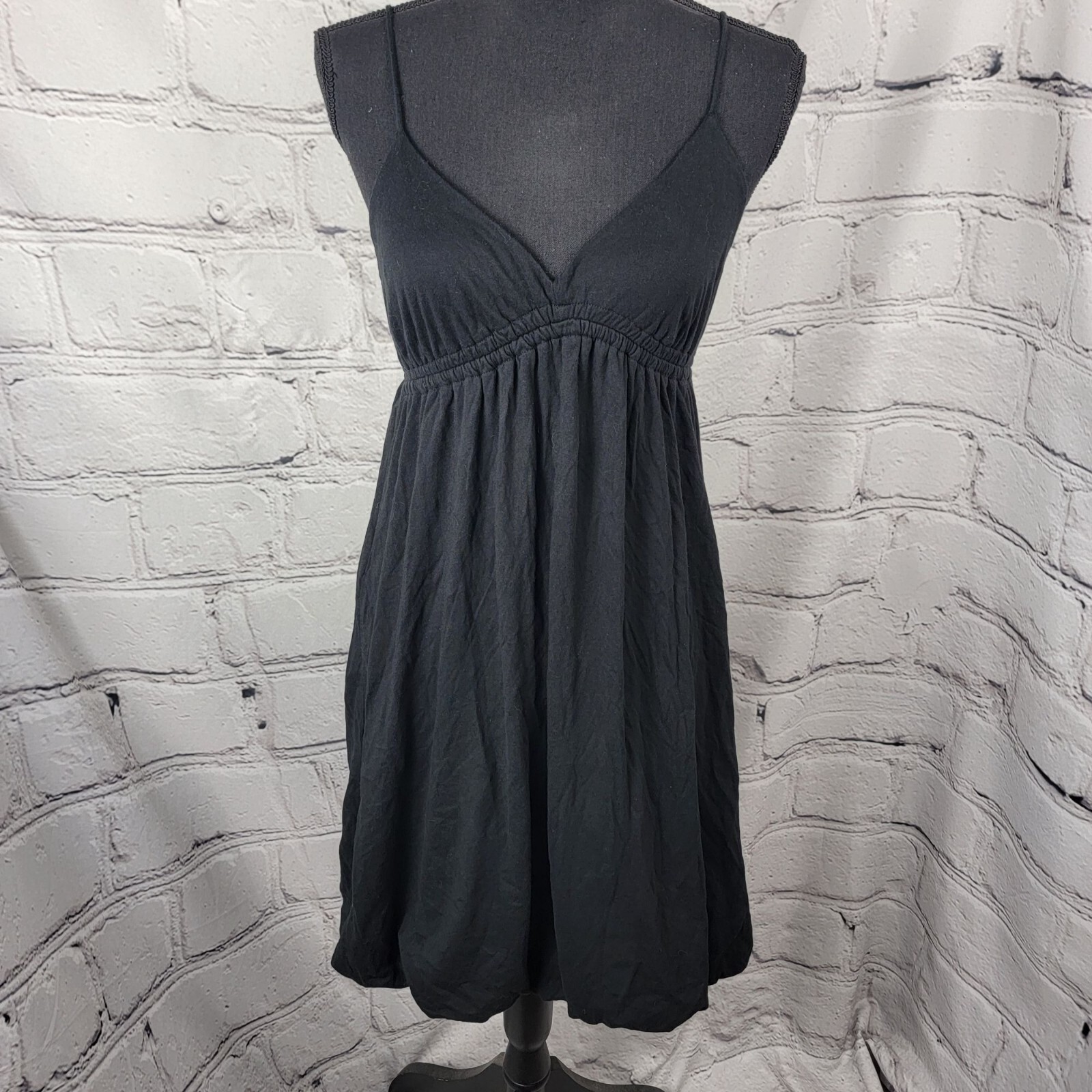 Mossimo Womens M Black Sleeveless LBD Little Black Dress Minimalist Neutral