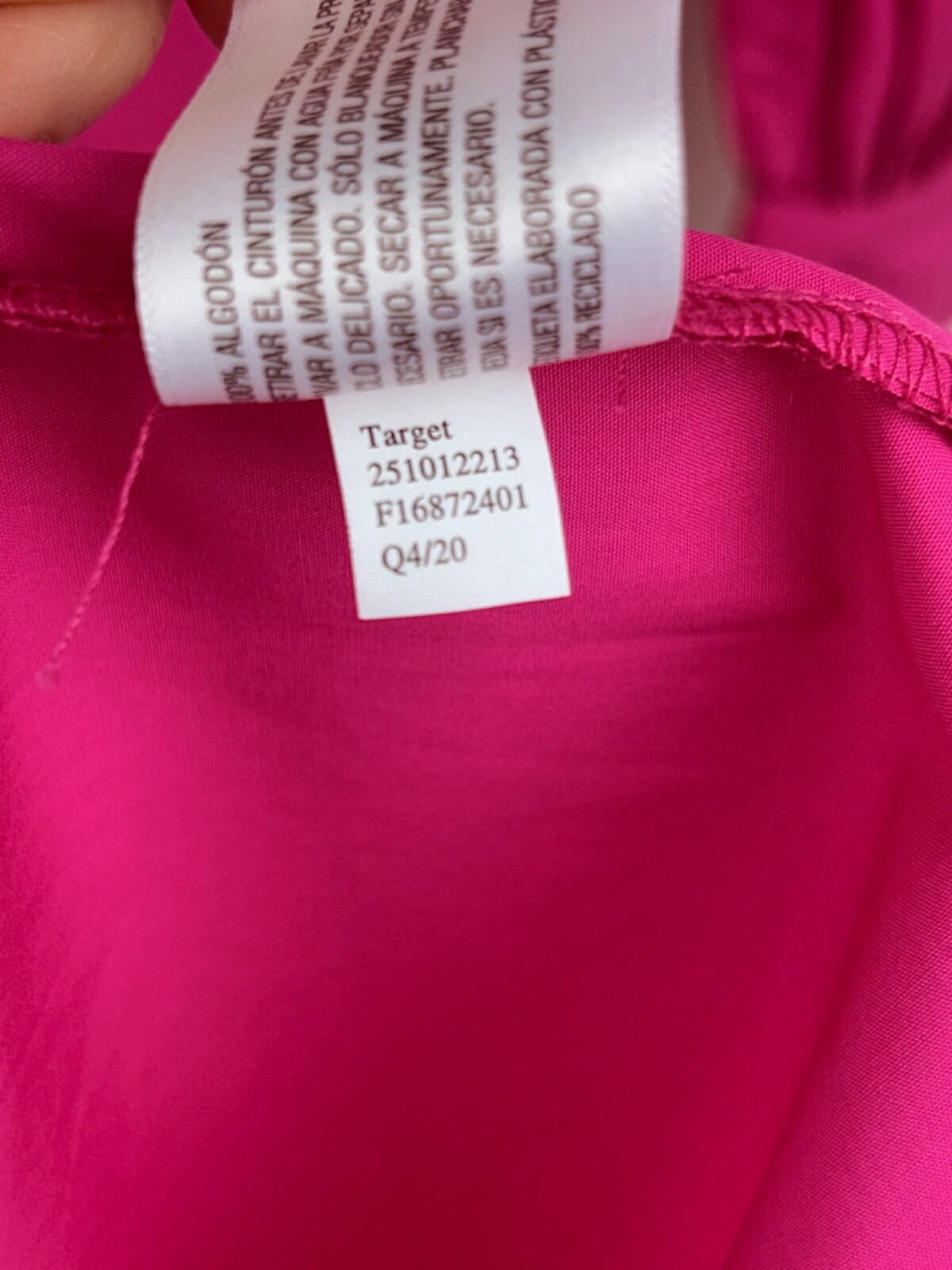 Christopher John Rogers X Target Pink Color Block Poplin Tiered Shirt Dress Sz 0