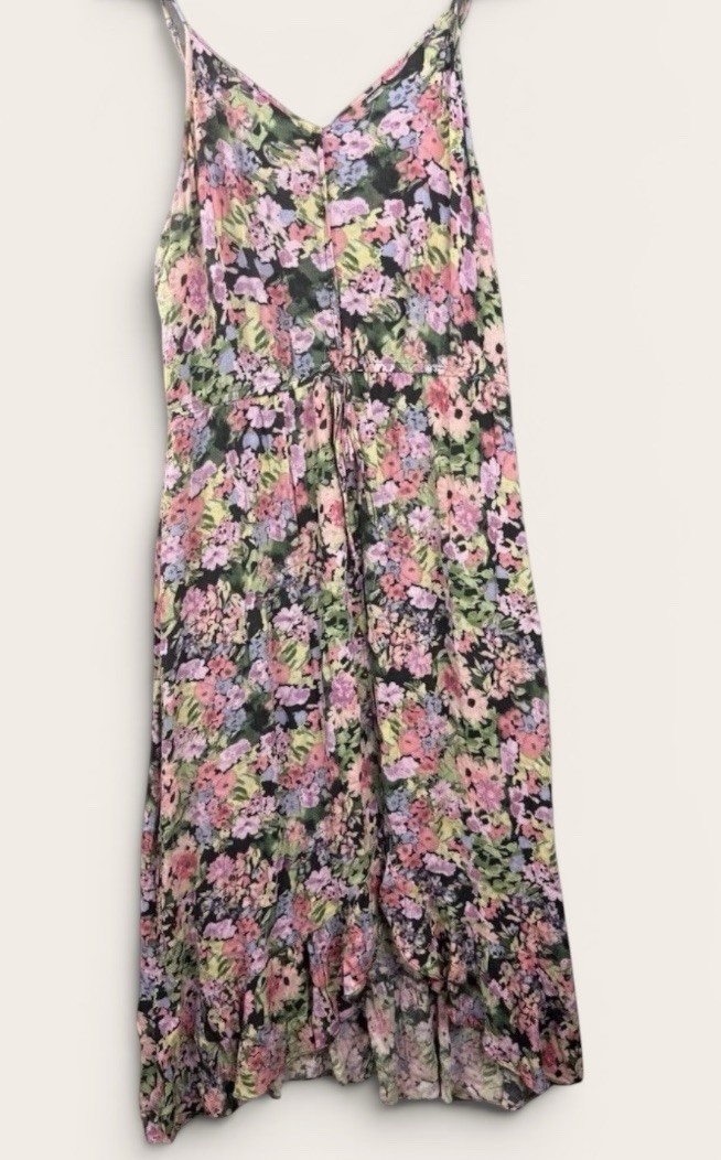 Rewind Women’s Plus Size XXL Midi Dress Floral Ruffle Cottagecore Summer