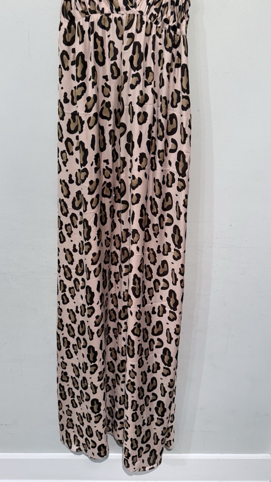 A/X Armani Exchange Women Cheetah Print Maxi Dress Sz 4-Small Party Cocktail