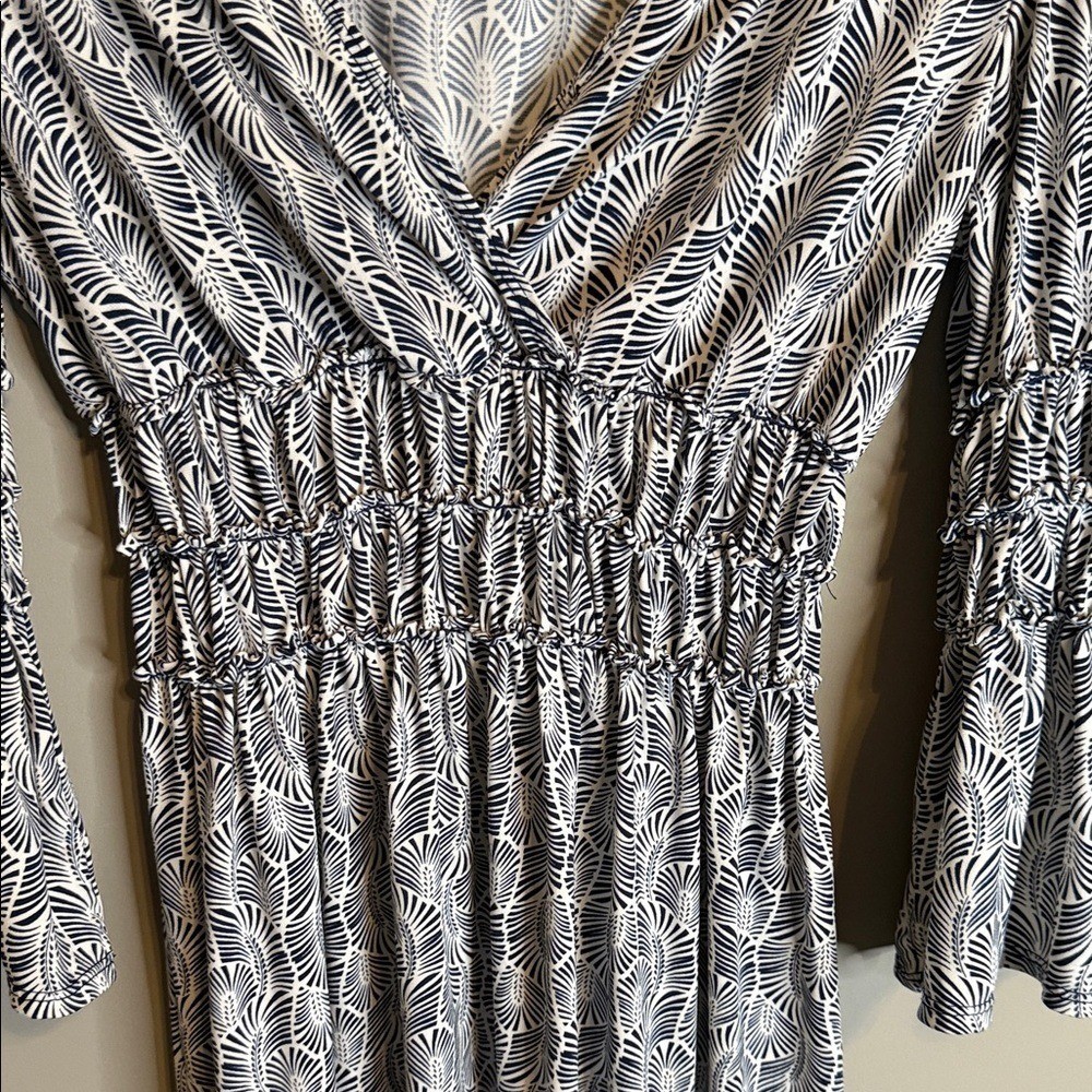 Max Edition Patterned Dress Medium Midi