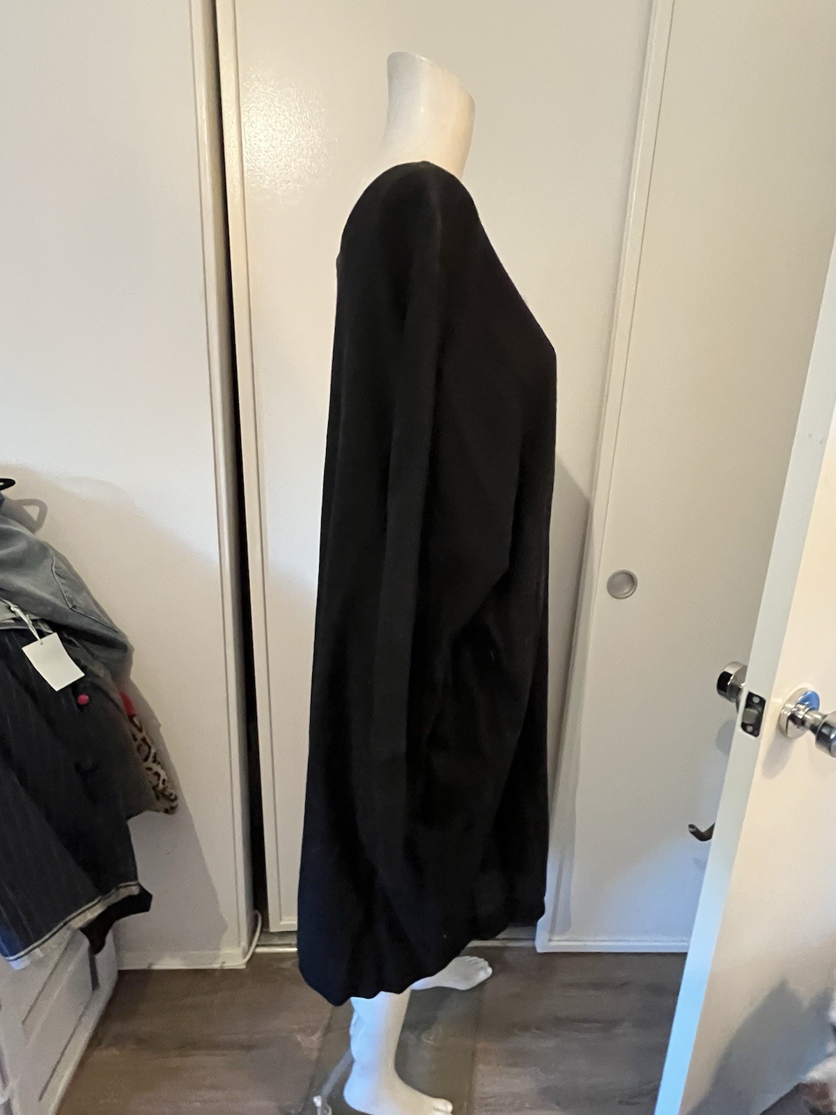 NWOT CASEY CASEY Wool Cotton DRESS M/L $1500 Pristine