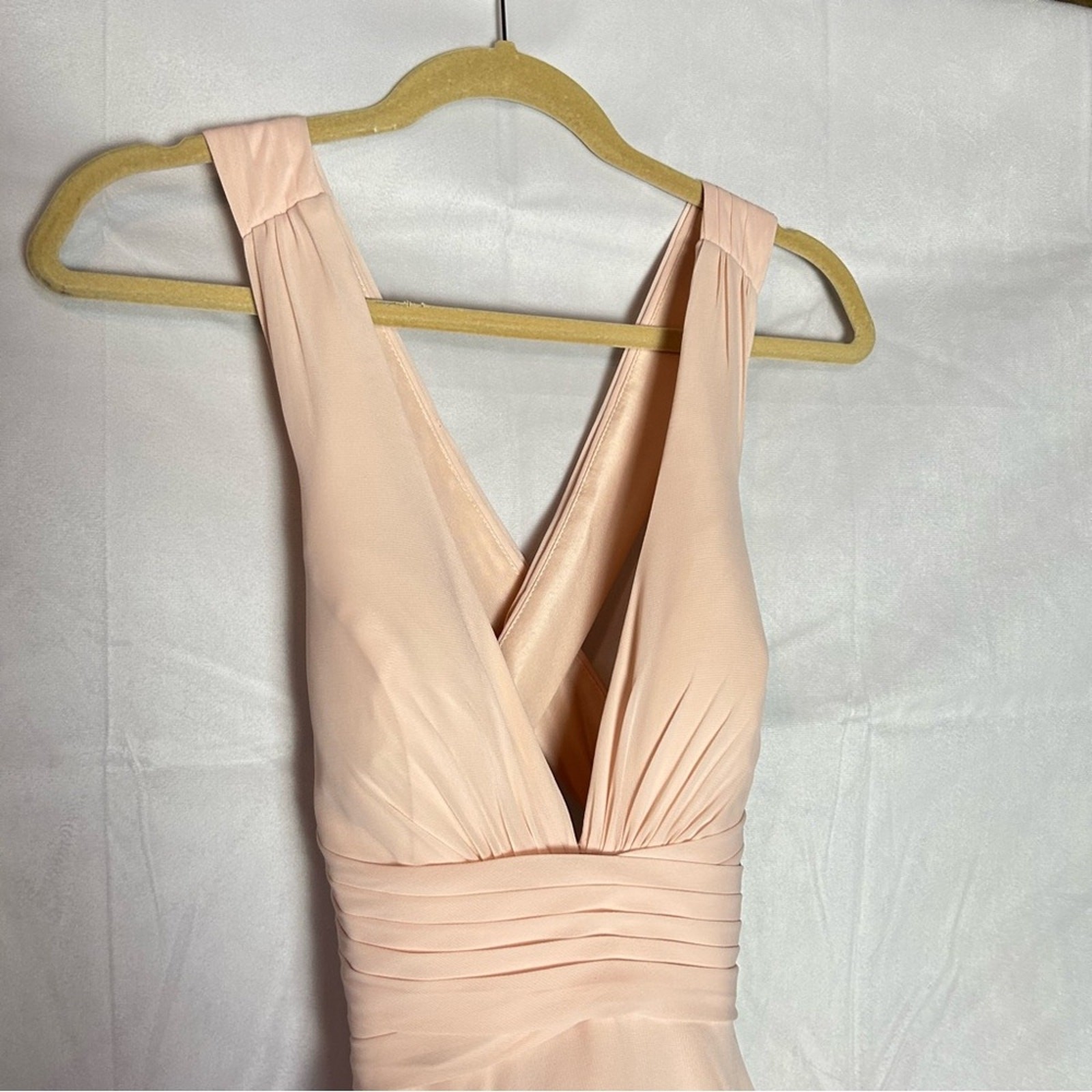 NWT JJ’s House Low Cut V Neck Open Crisscross Exposed Back w/ Bow Size 2