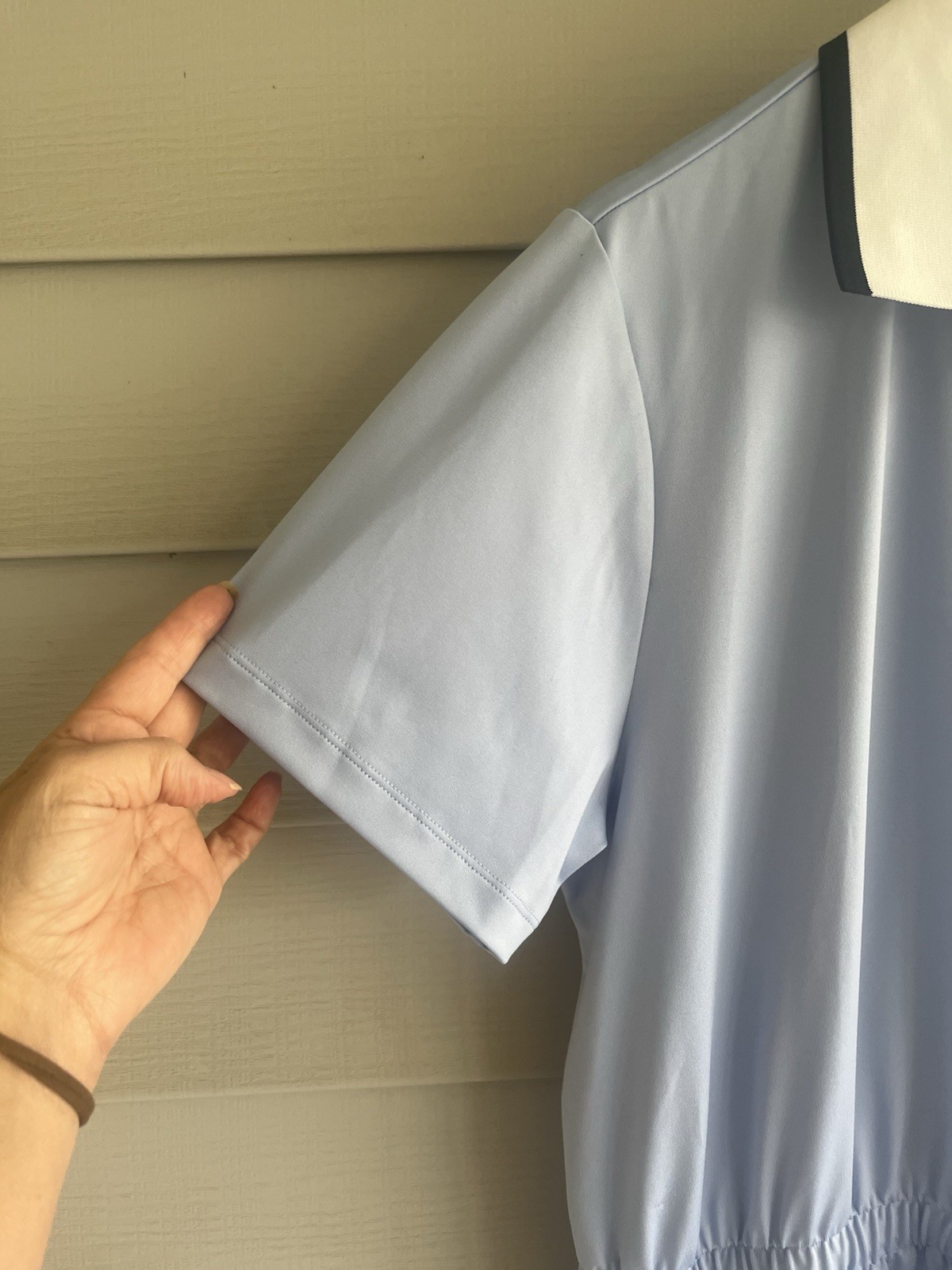 NWT Tuckernuck Blue Performance Jersey Alcott Golf Dress UPF Sz 2XL *Tiny Pick
