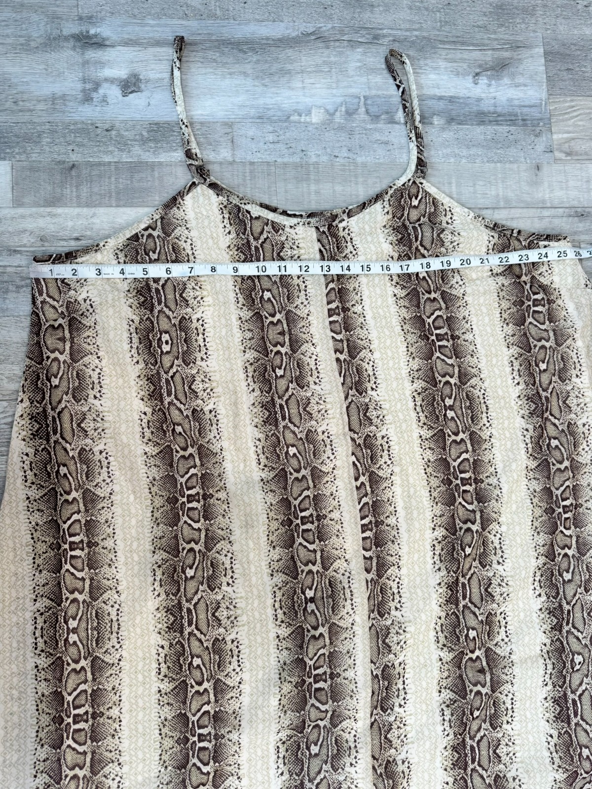 Speed Control lightweight lined animal print flowy sundress size 3X I5