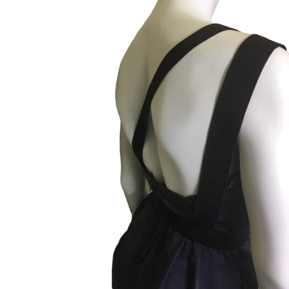BCBGeneration One Shoulder Mini Dress Navy Blue Short