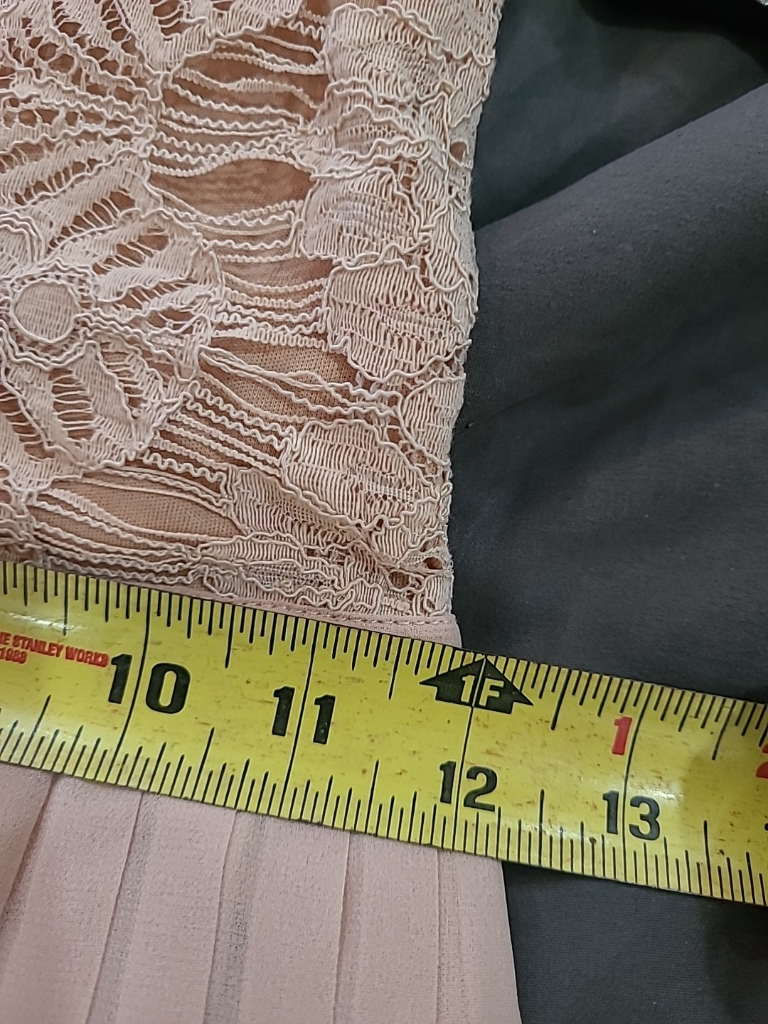 Rare London Lace PLeated Maxi Dress – Size 2