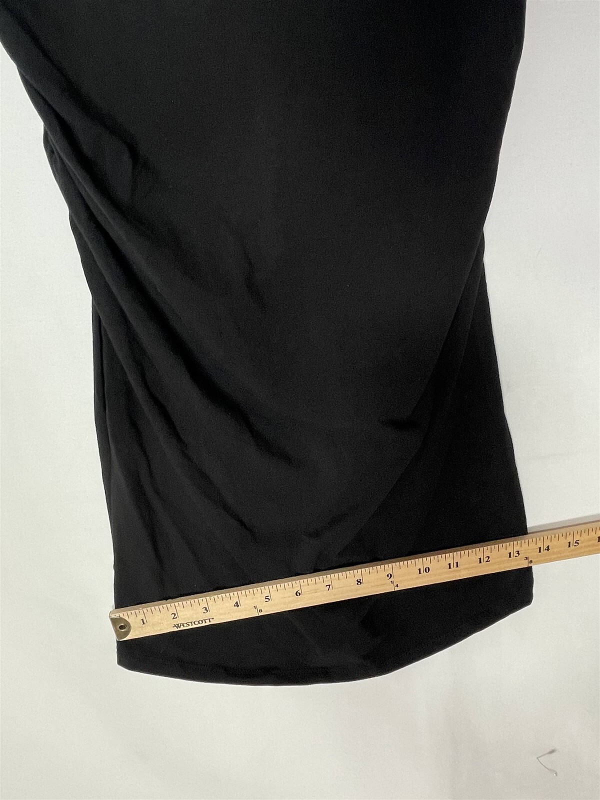 Isabel Maternity T-Shirt Dress Womens X-Small Short Sleeve Soft Stretch Black